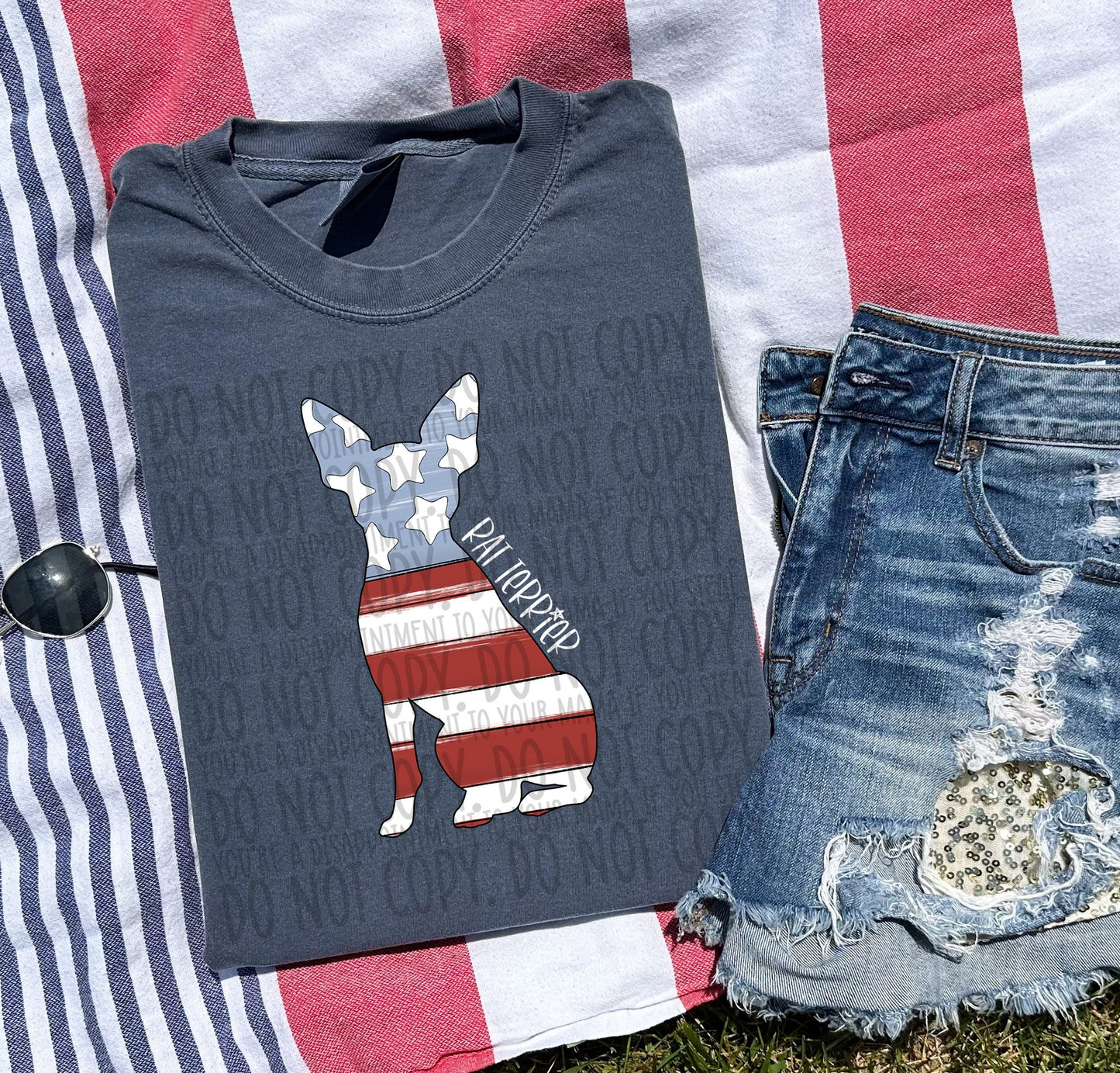 PATRIOTIC DOGS - DTF TRANSFER