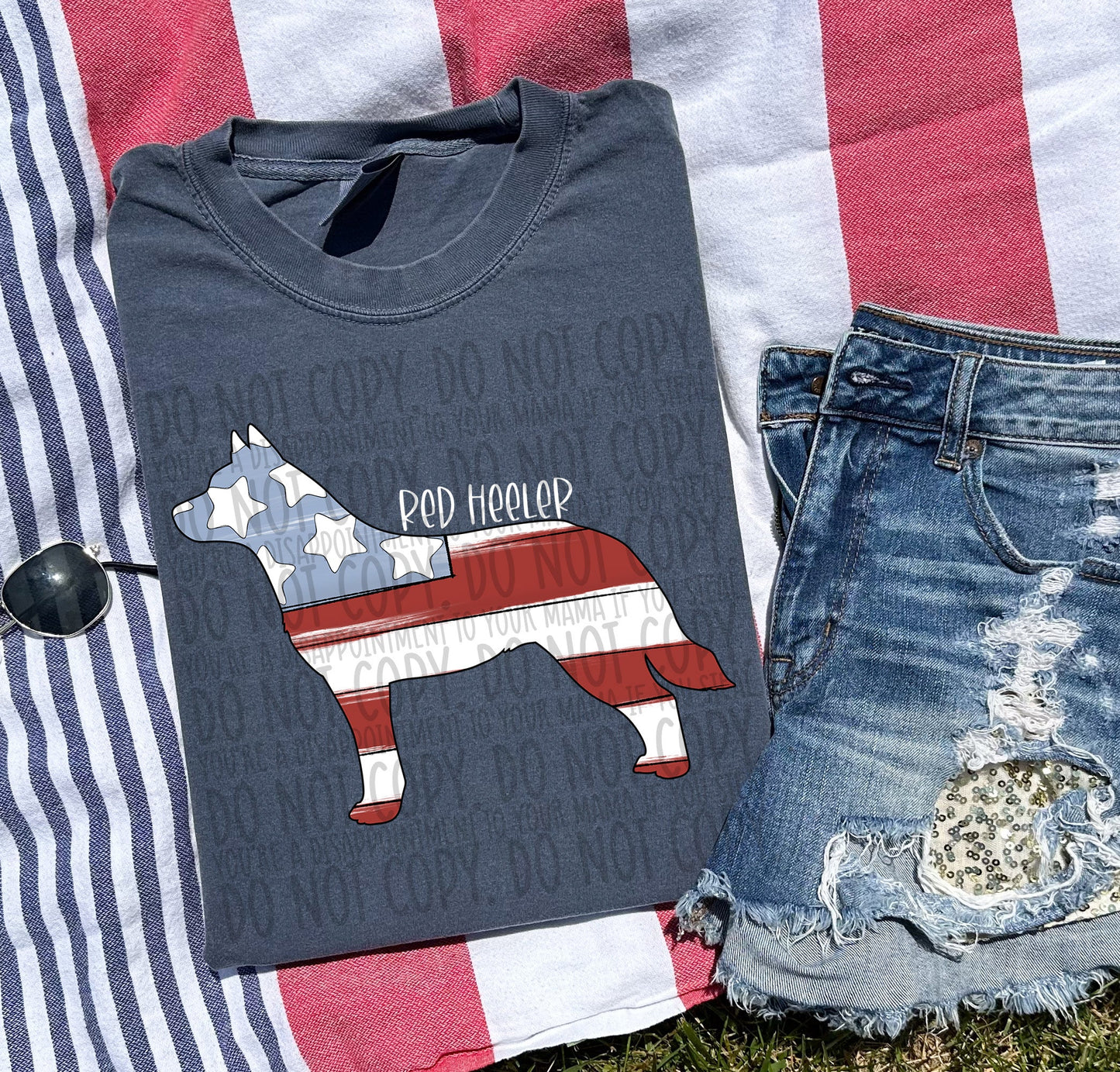 PATRIOTIC DOGS - DTF TRANSFER