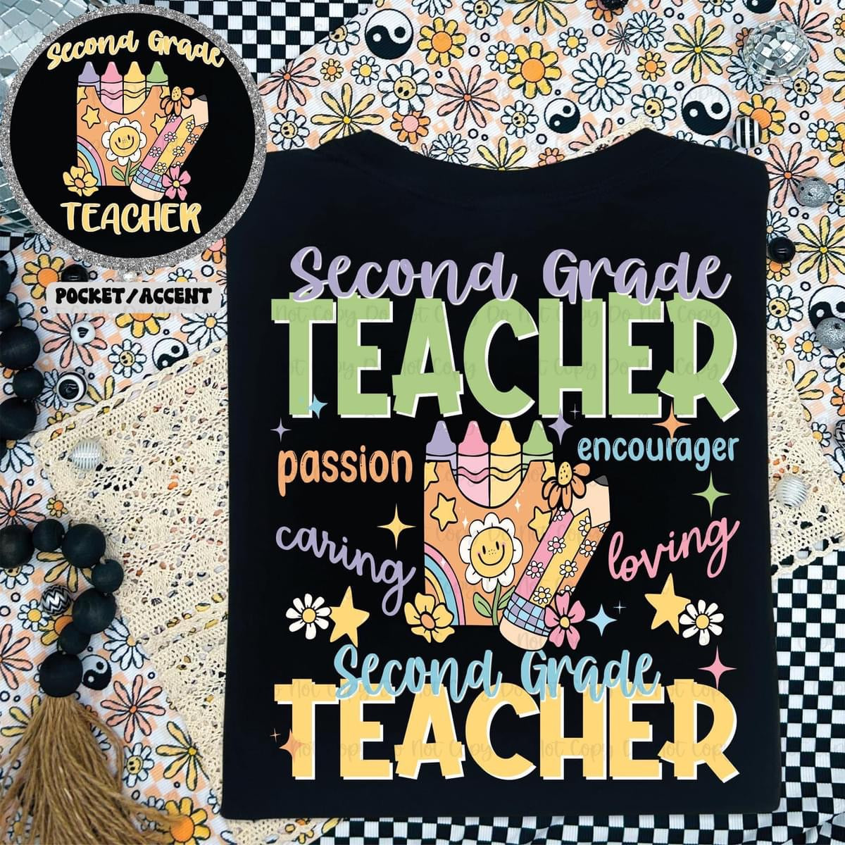 School Subway Art exclusive - FRONT+BACK - DTF TRANSFER