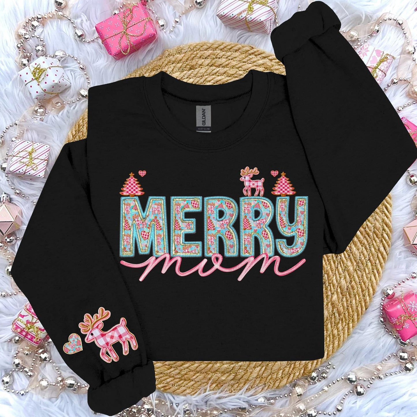 MERRY - FRONT+BACK - DTF TRANSFER
