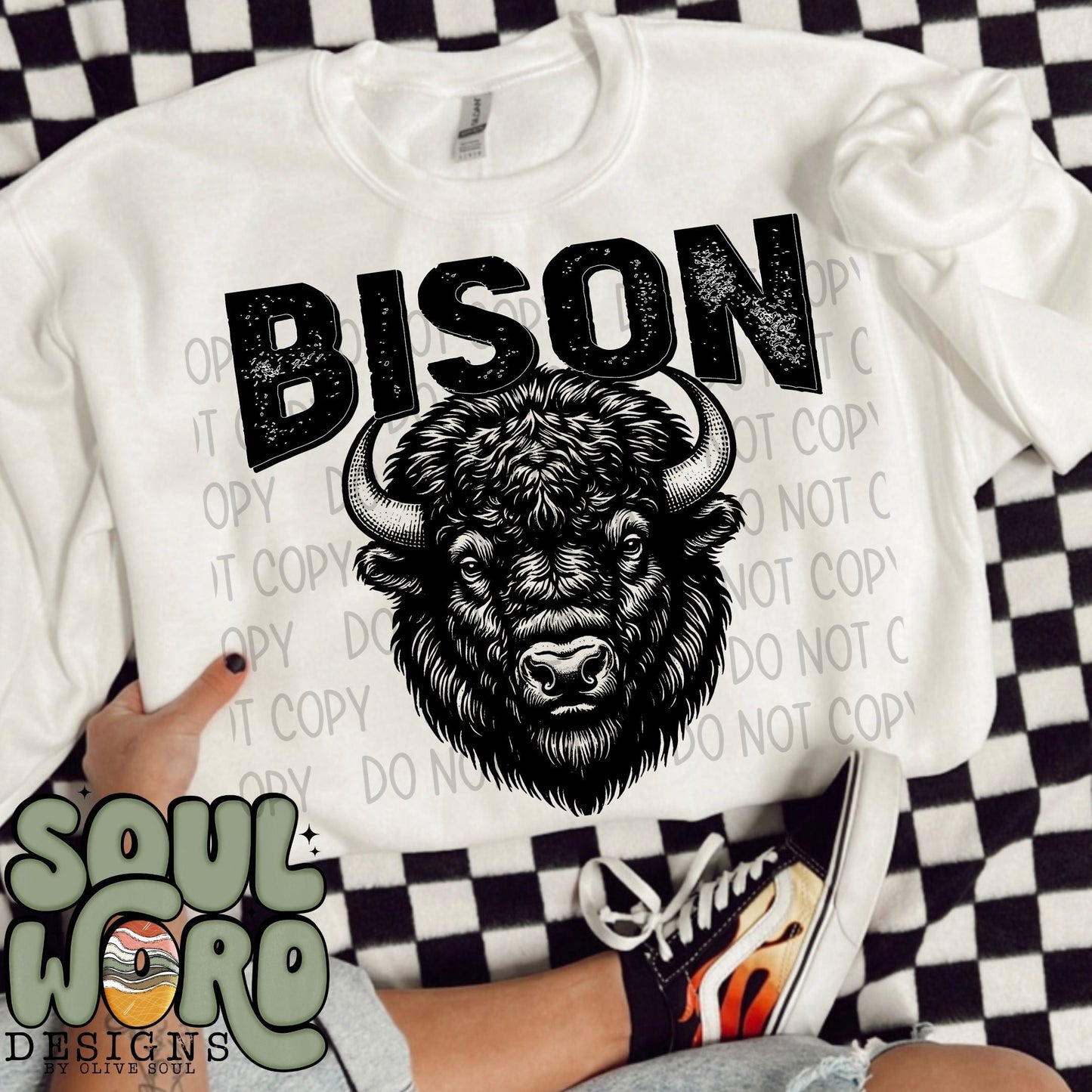 BLACK & WHITE MASCOTS - DTF TRANSFER