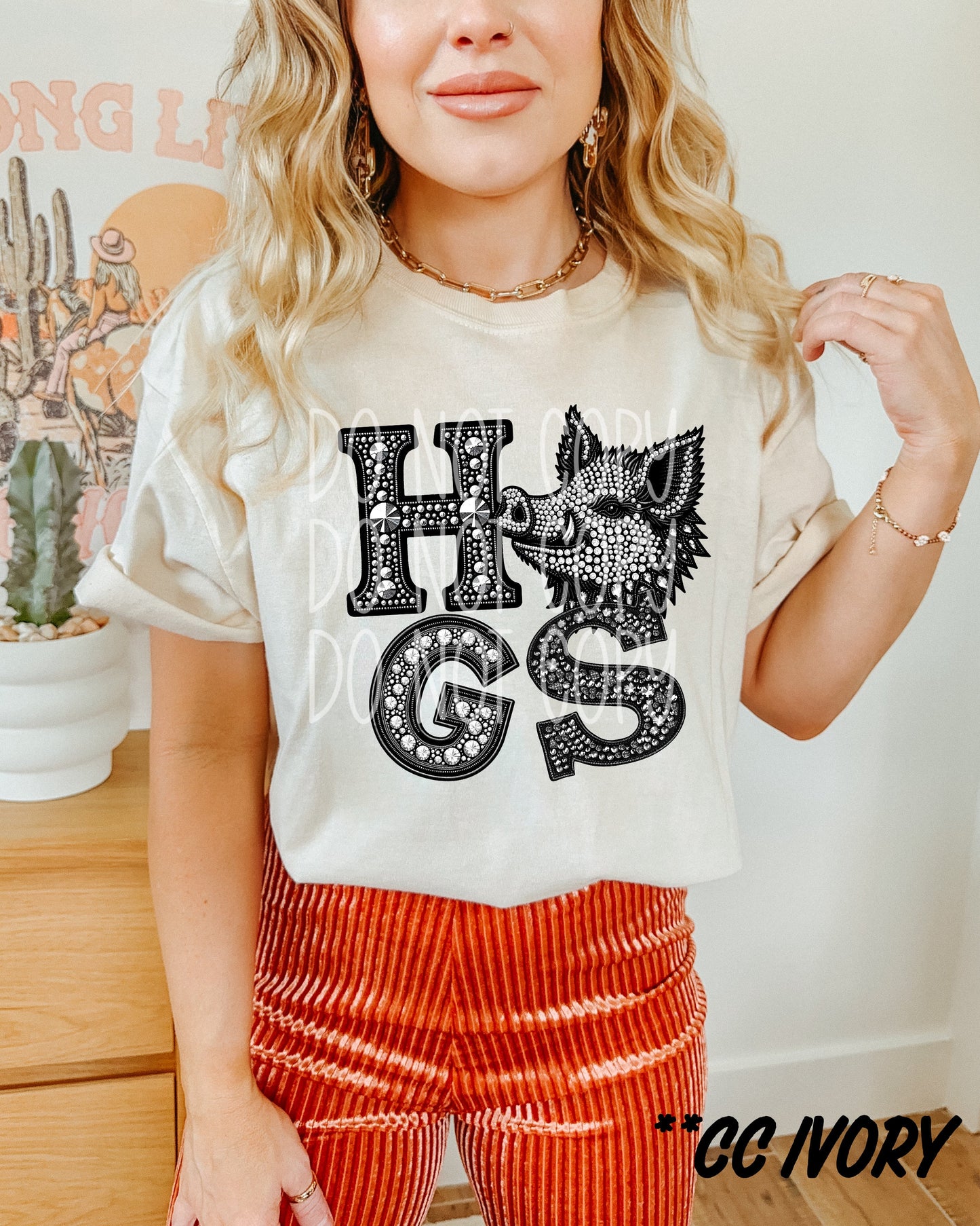 MASCOTS - FAUX RHINESTONE - DTF TRANSFER