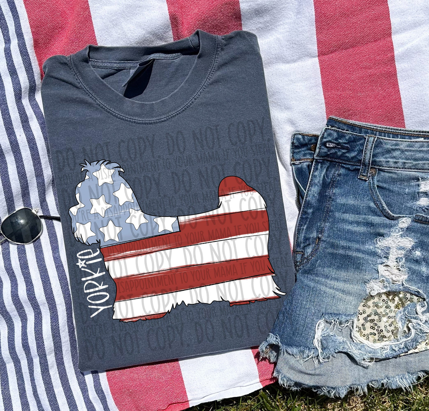 PATRIOTIC DOGS - DTF TRANSFER