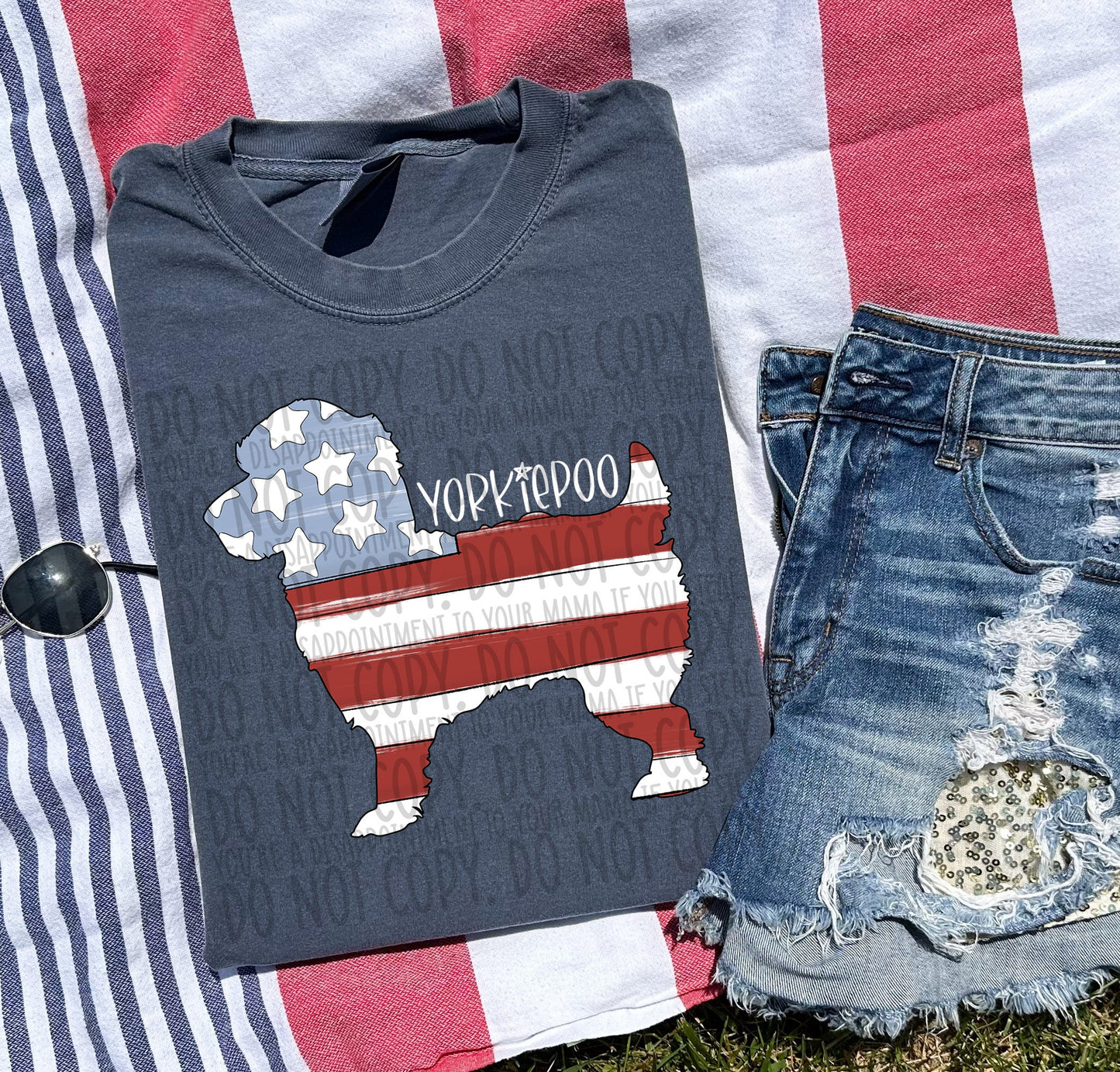 PATRIOTIC DOGS - DTF TRANSFER