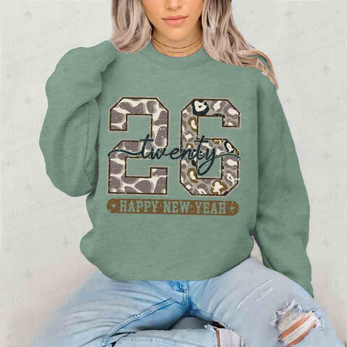 CAMO TWENTY 26 HAPPY NEW YEAR - DTF TRANSFER