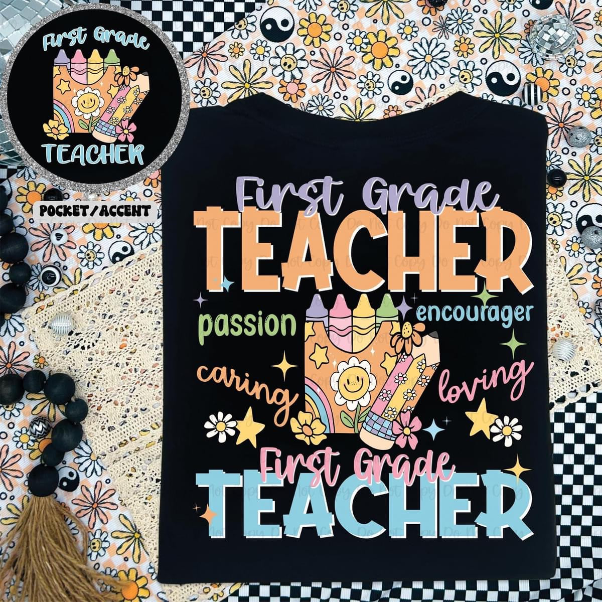 School Subway Art exclusive - FRONT+BACK - DTF TRANSFER