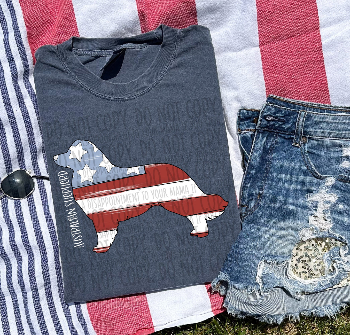 PATRIOTIC DOGS - DTF TRANSFER