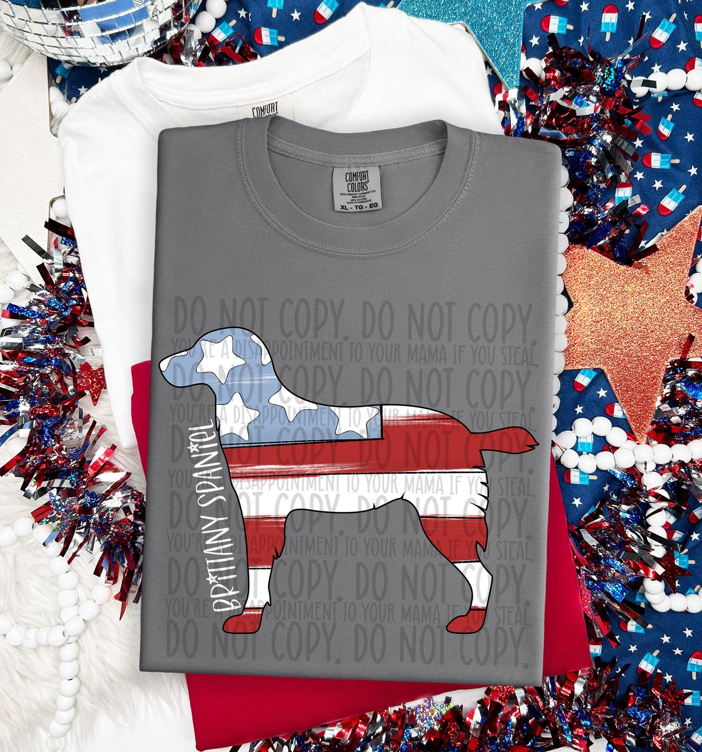 PATRIOTIC DOGS - DTF TRANSFER