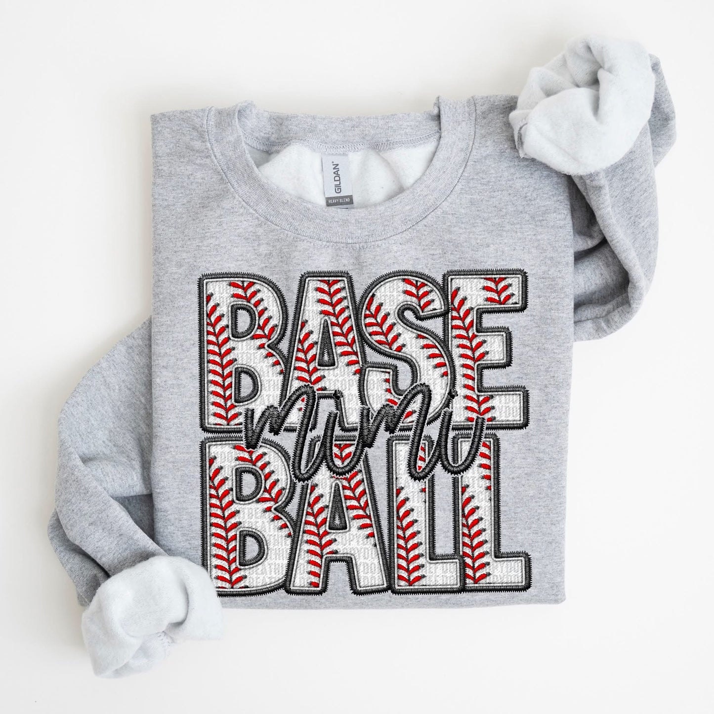 BASEBALL NAMES - FAUX EMBROIDERY - DTF TRANSFER