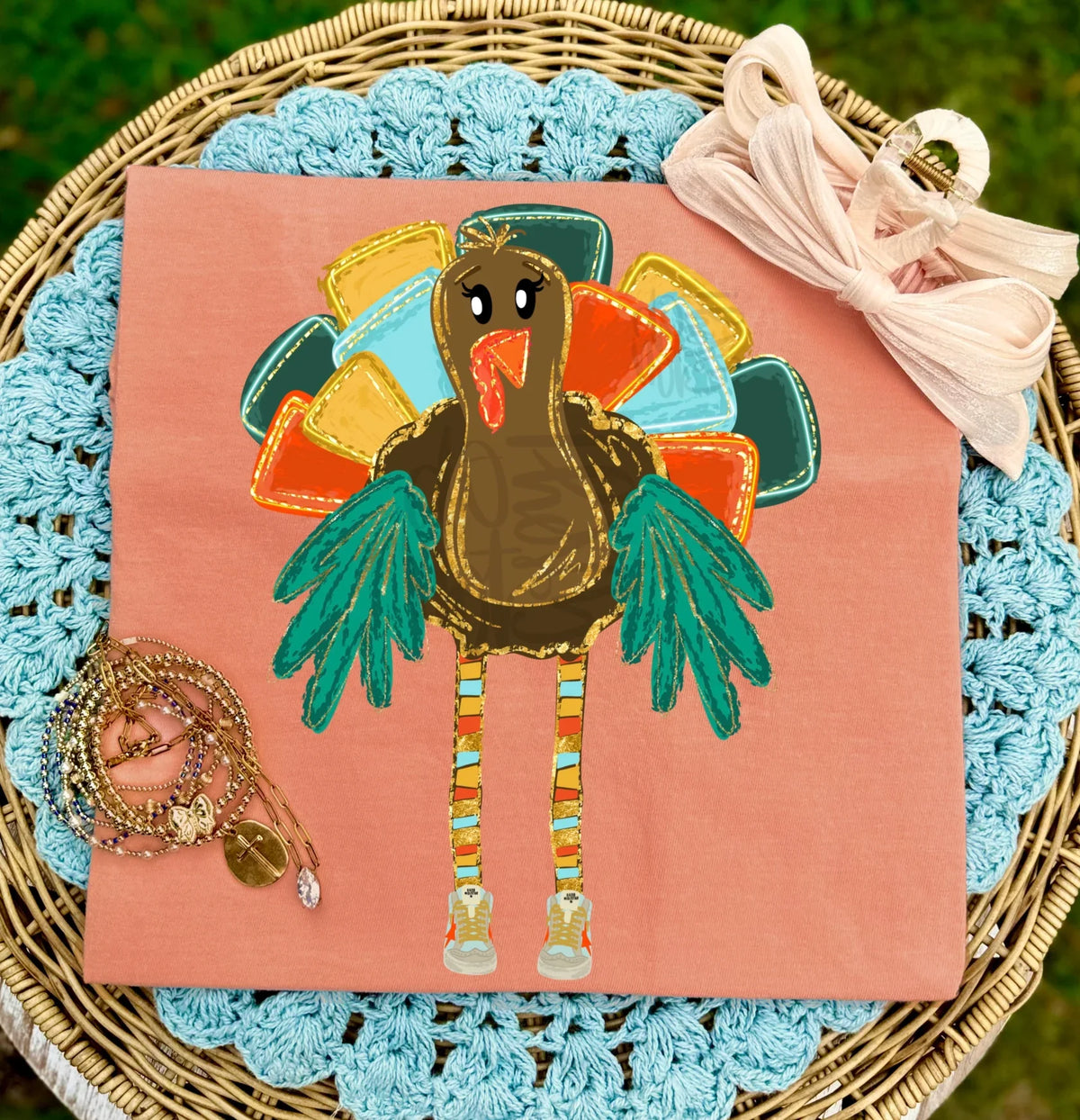 LONG LEGS TURKEY - DTF TRANSFER