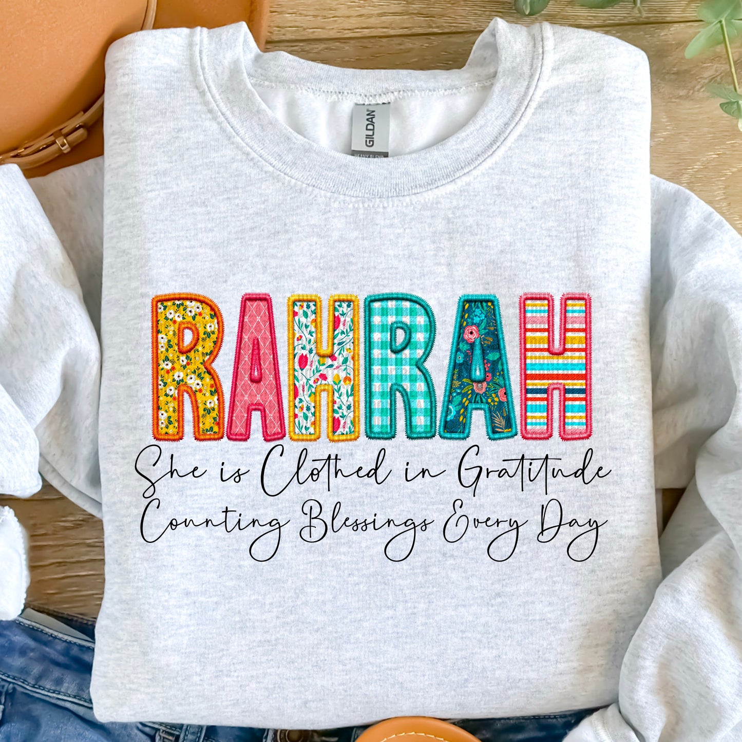 CLOTHED IN GRATITUDE - DTF TRANSFER