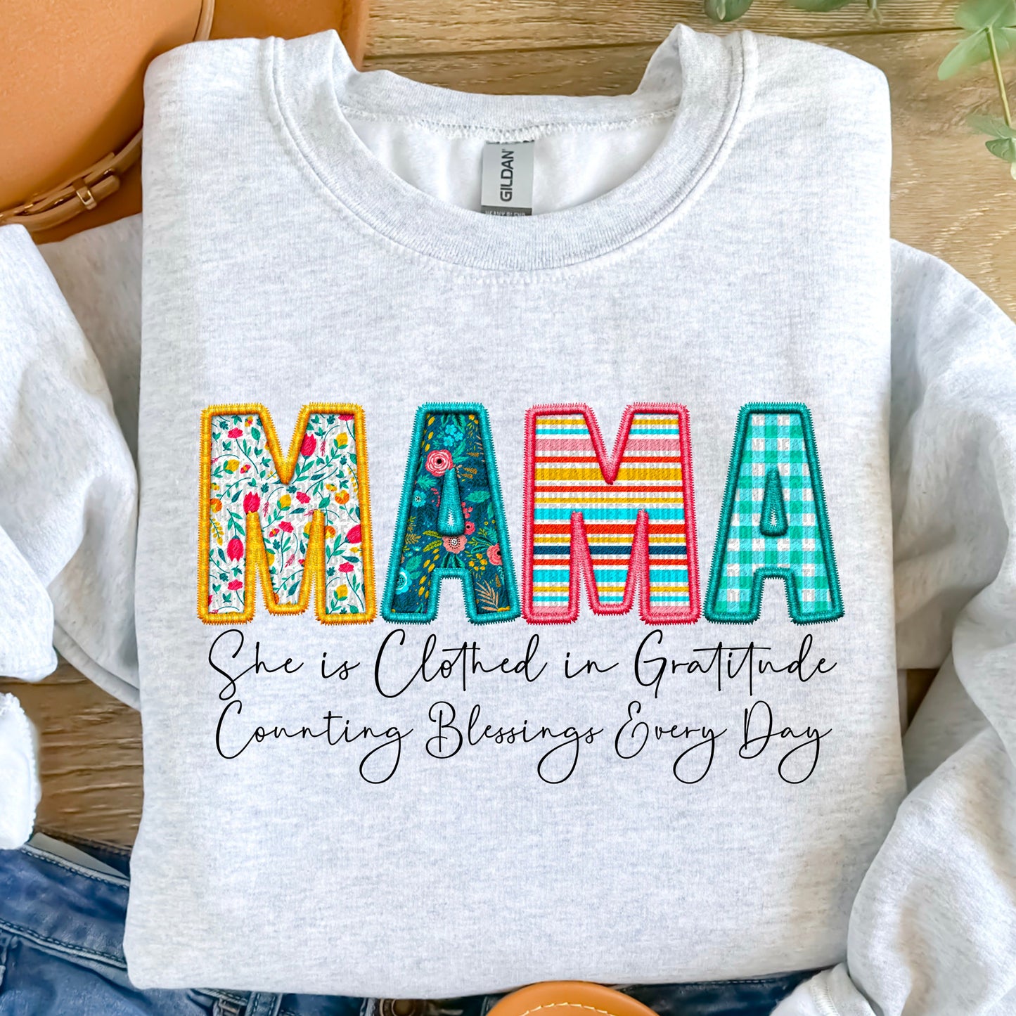 CLOTHED IN GRATITUDE - DTF TRANSFER