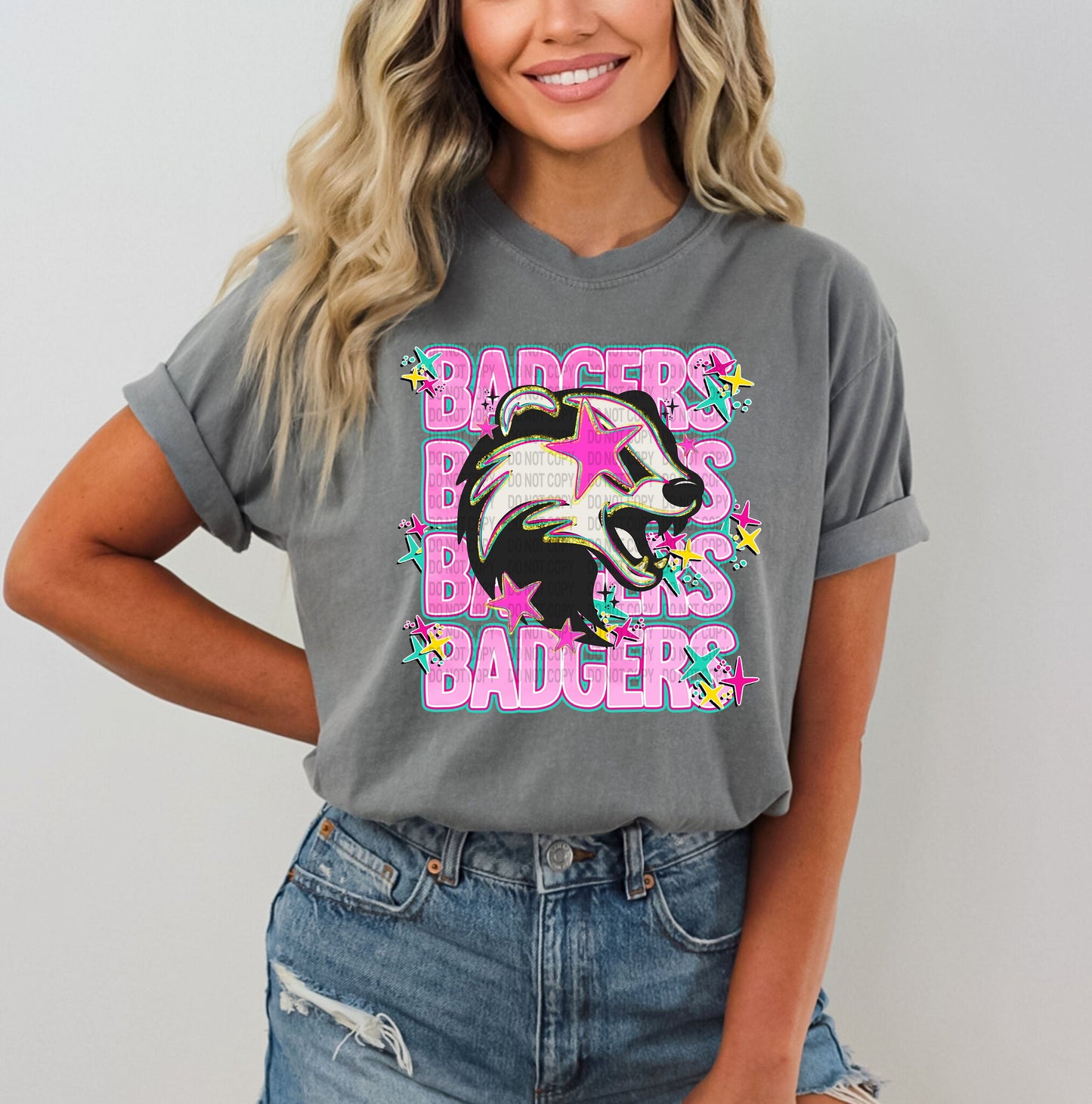 PREPPY PINK MASCOTS - DTF TRANSFER