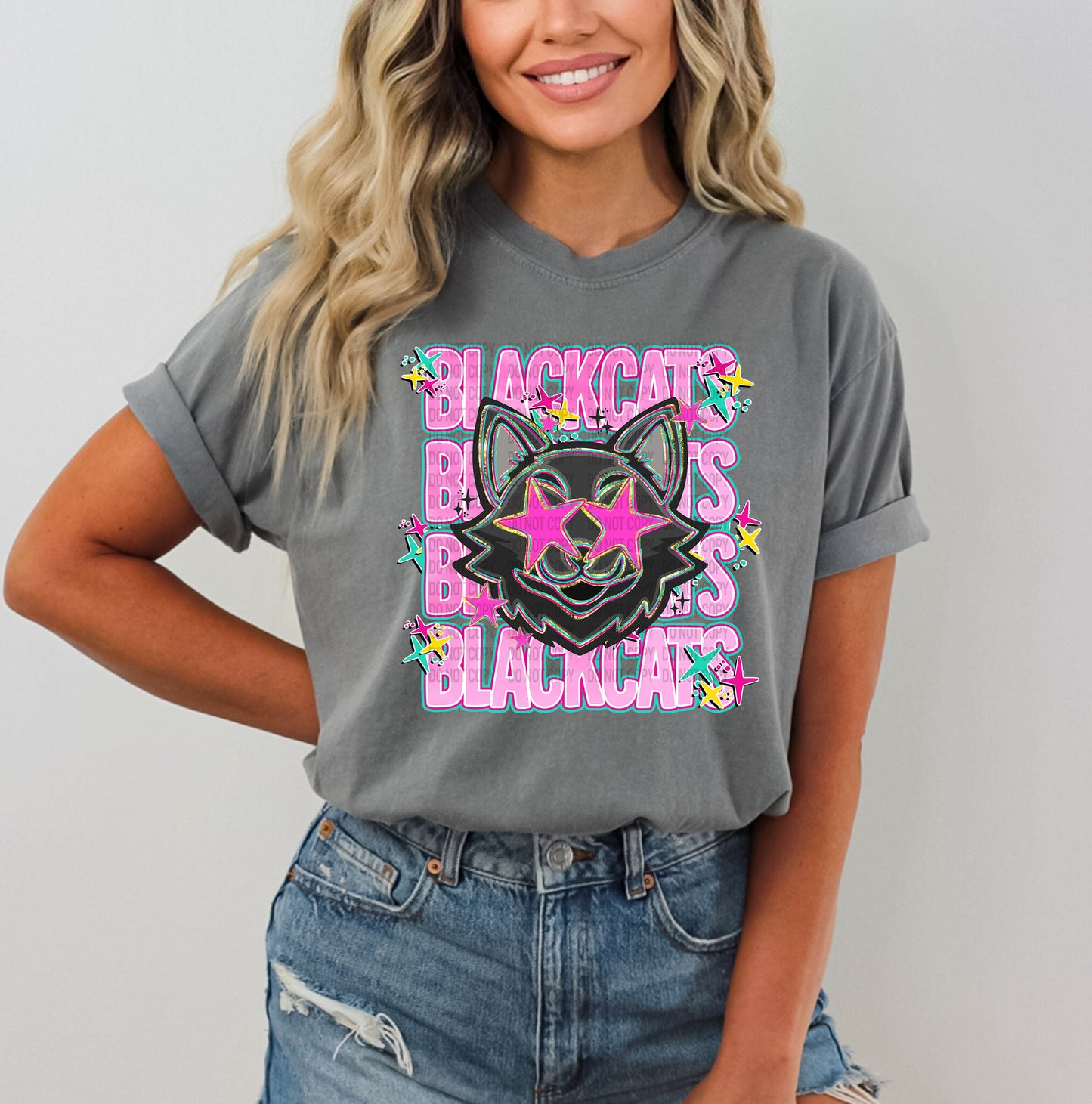 PREPPY PINK MASCOTS - DTF TRANSFER