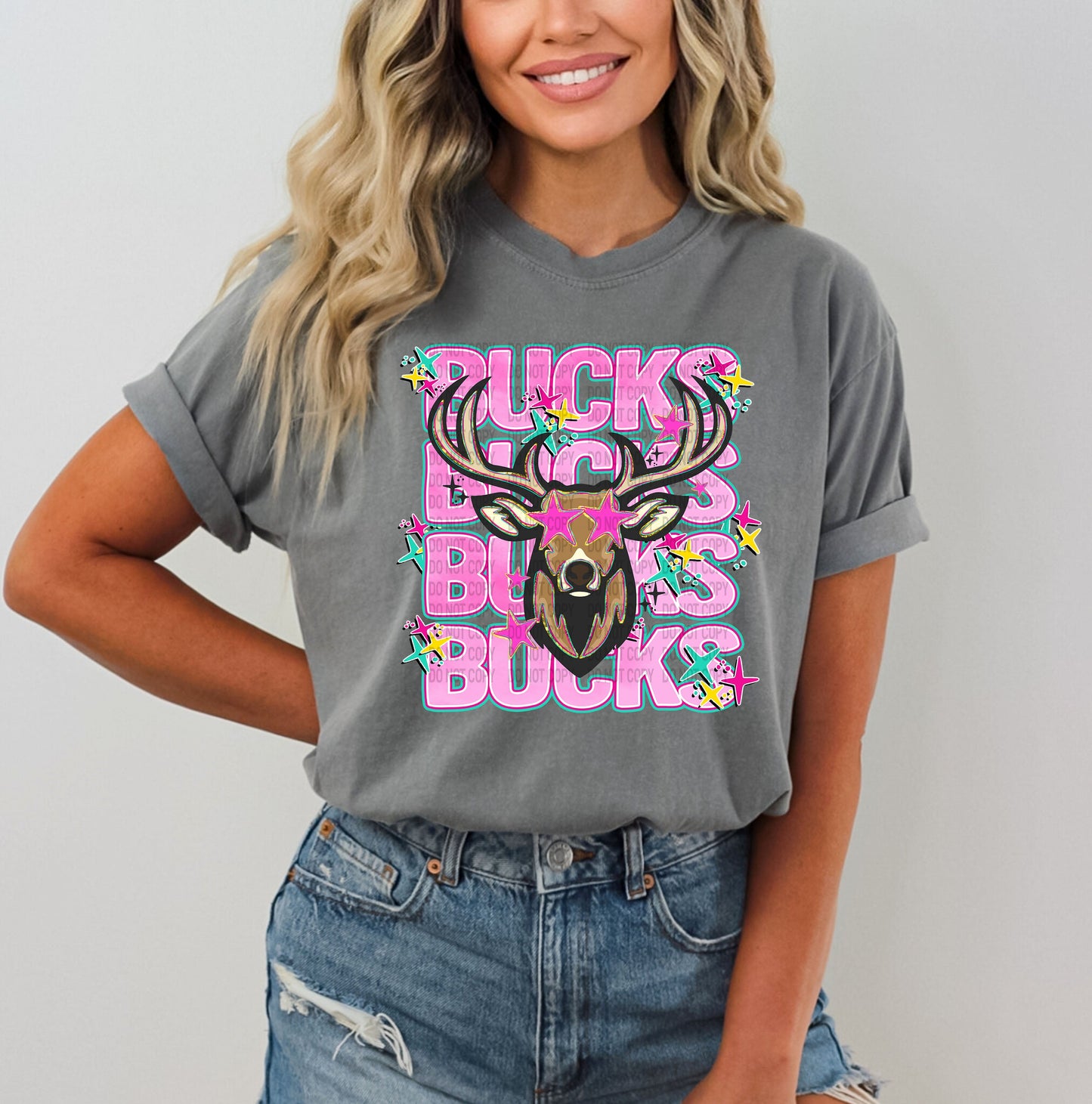 PREPPY PINK MASCOTS - DTF TRANSFER