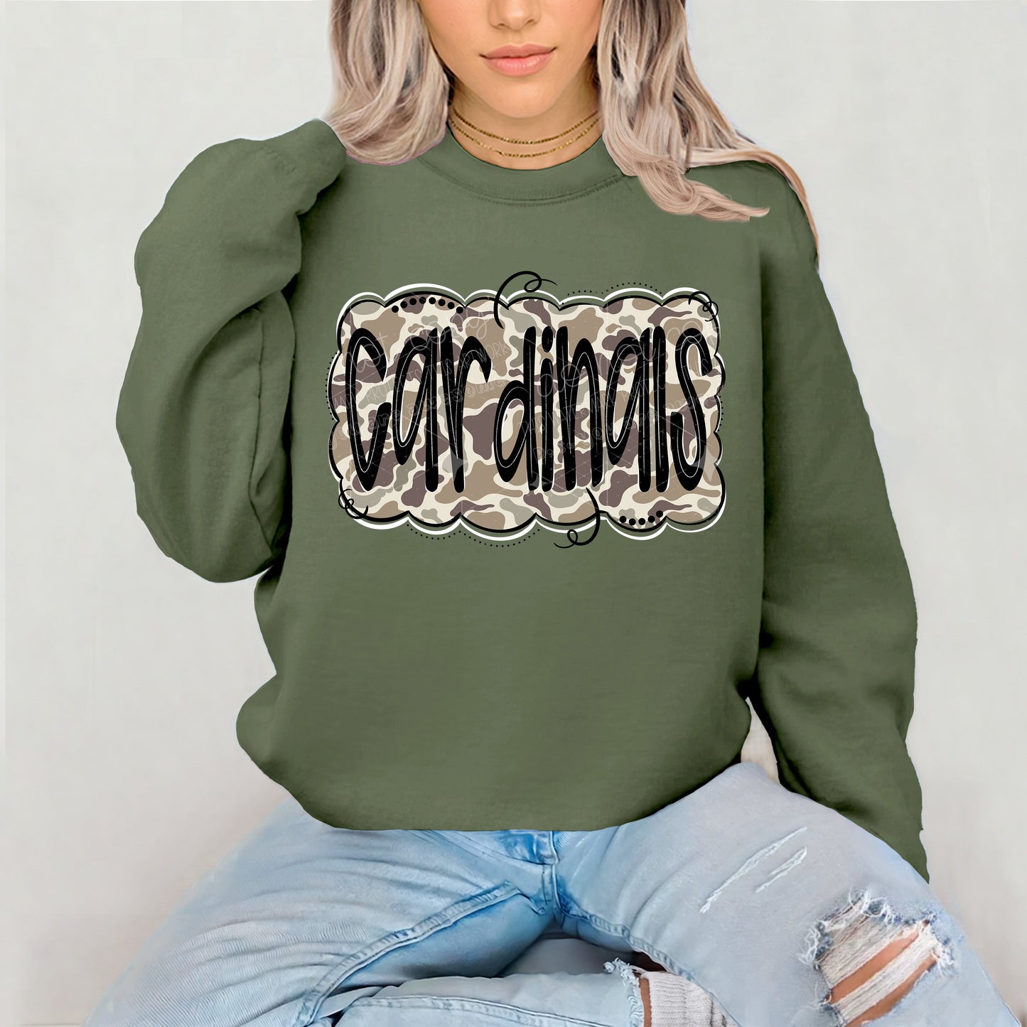 CAMO MASCOT - DTF TRANSFER