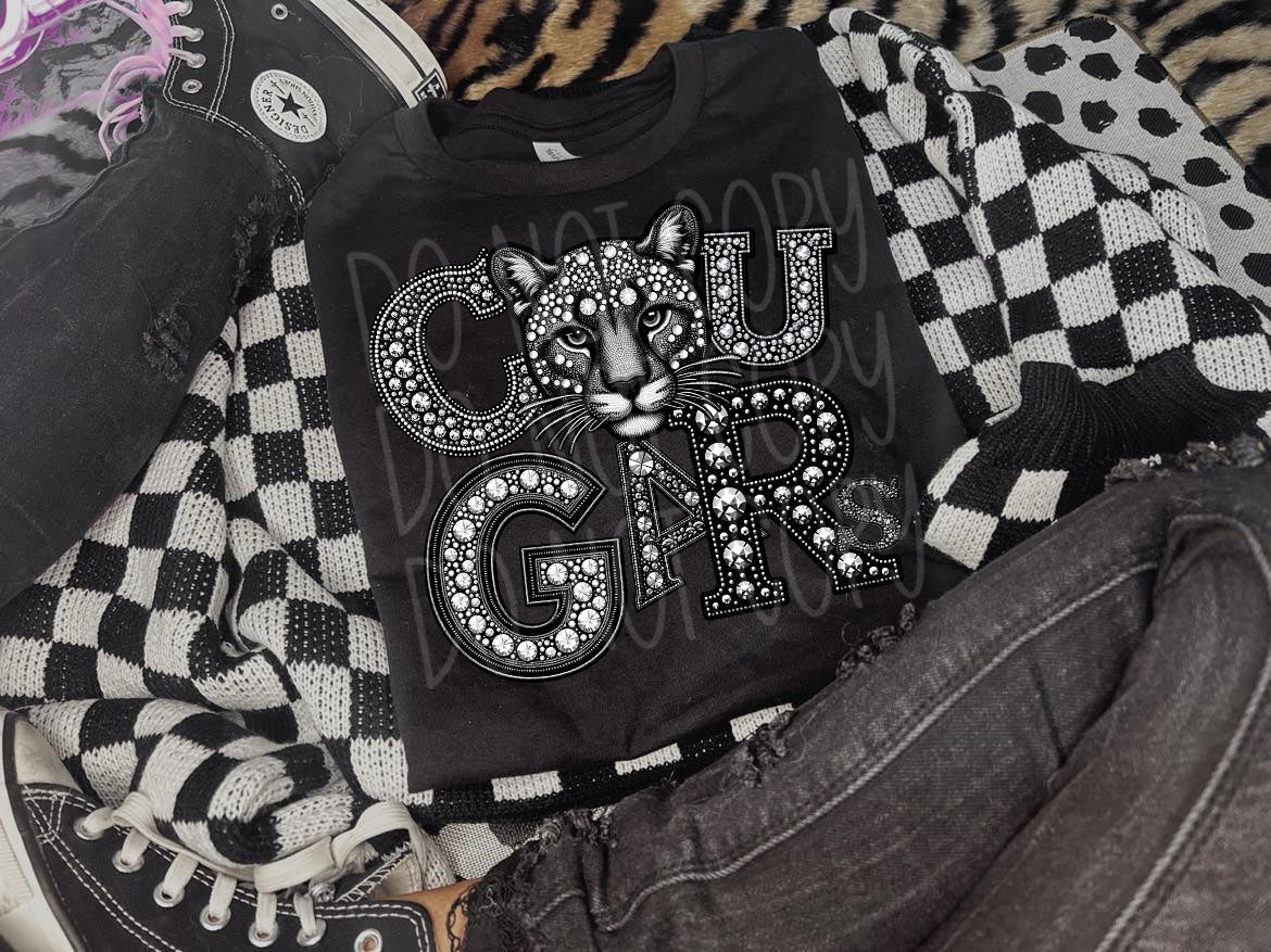 MASCOTS - FAUX RHINESTONE - DTF TRANSFER