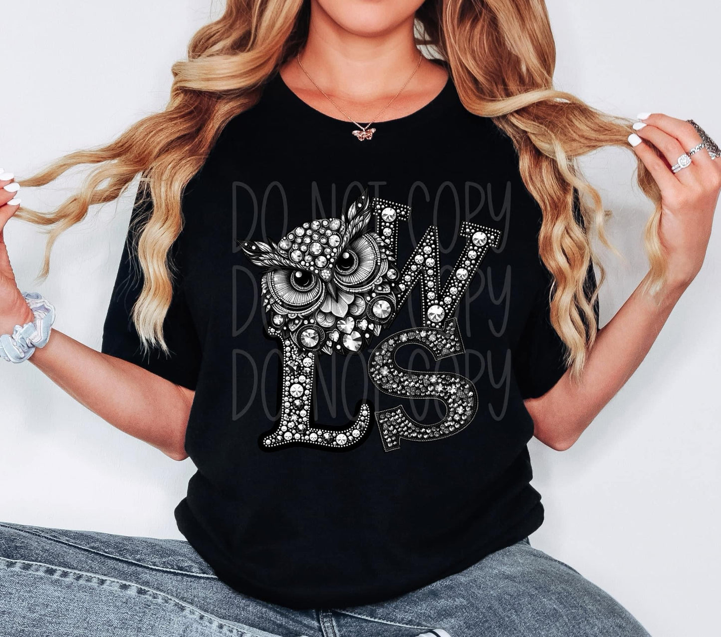 MASCOTS - FAUX RHINESTONE - DTF TRANSFER