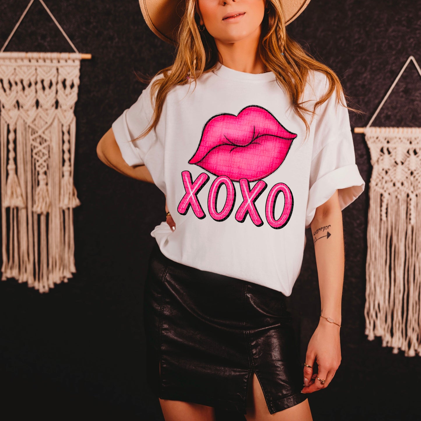 XOXO LIPS - DTF TRANSFER