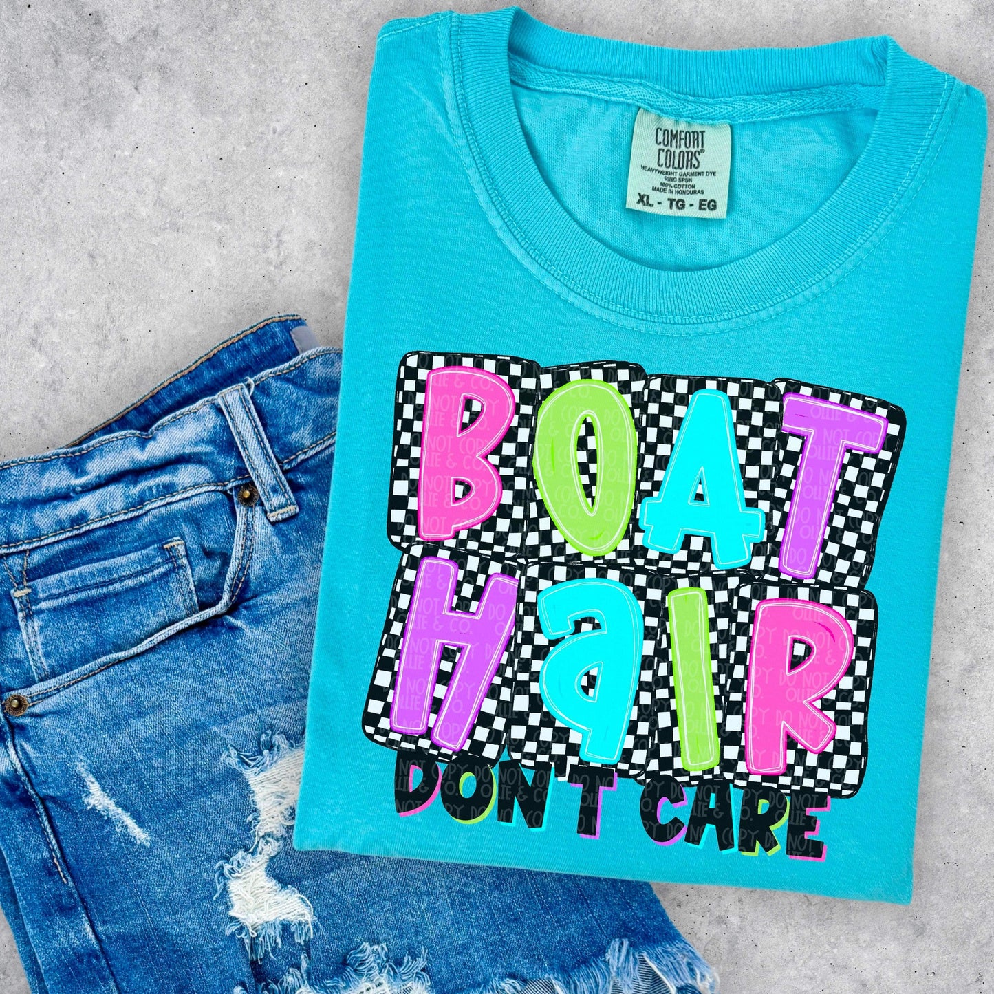 DON'T CARE *OLLIE & CO. EXCLUSIVE* - DTF TRANSFER