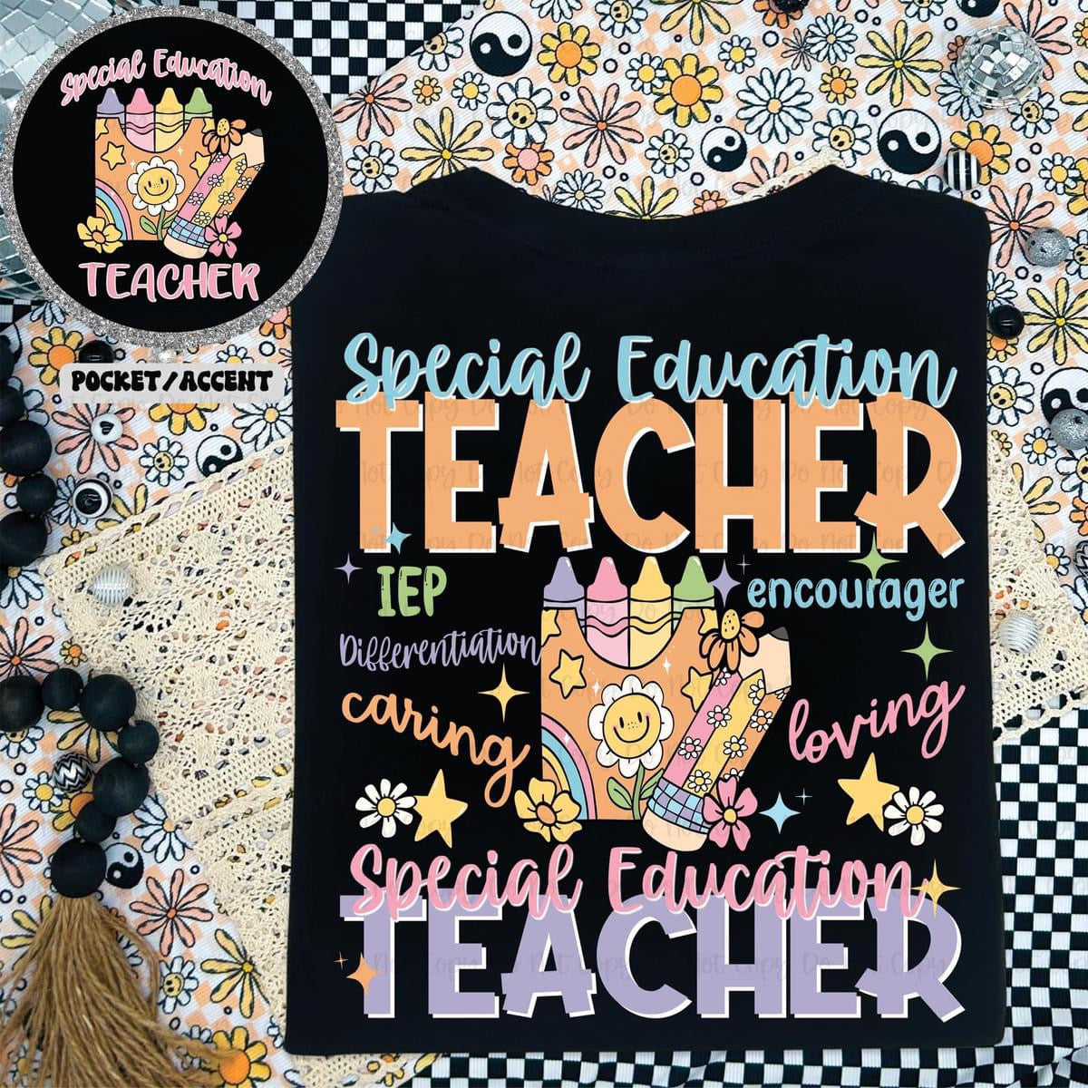 School Subway Art exclusive - FRONT+BACK - DTF TRANSFER