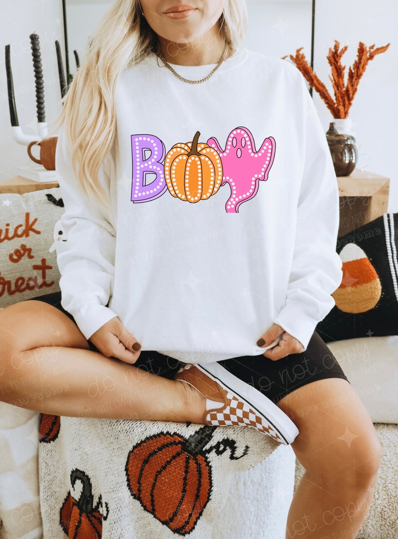 BOO - DTF TRANSFER
