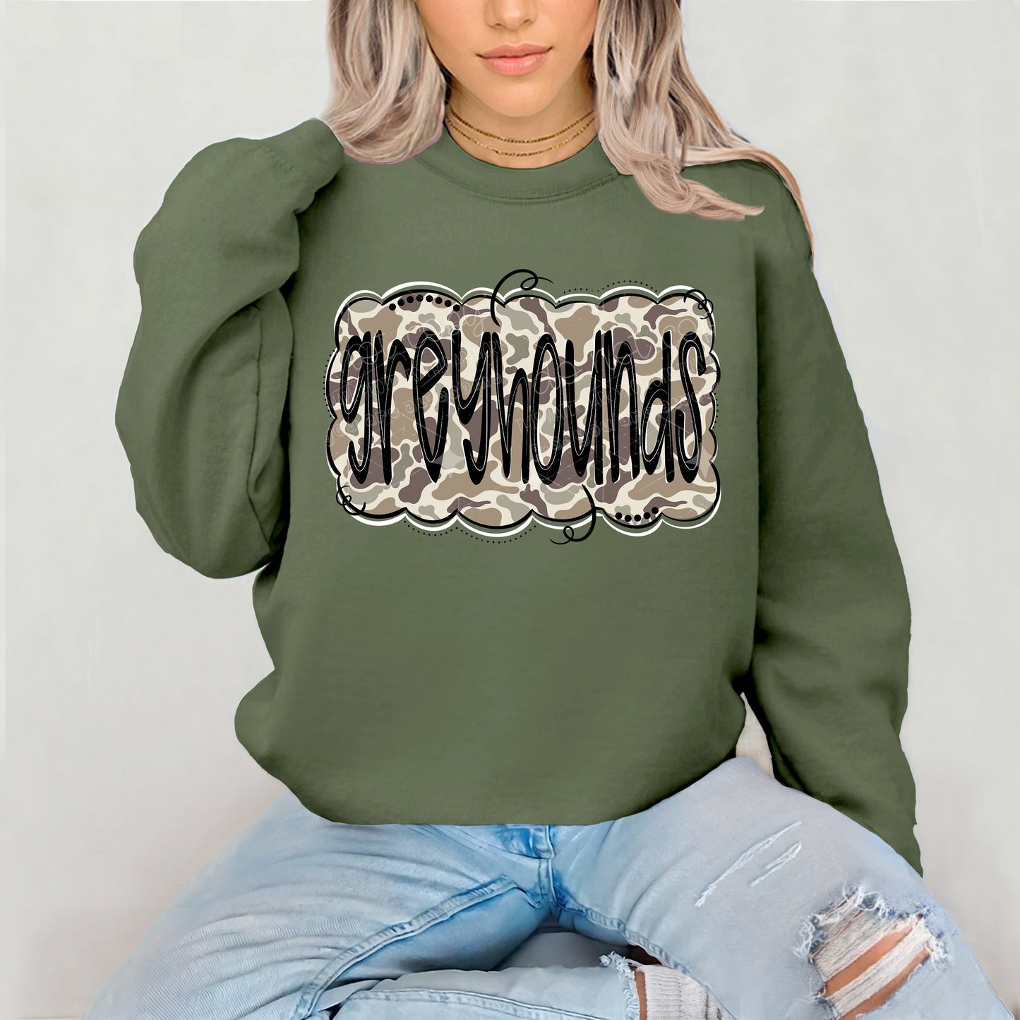CAMO MASCOT - DTF TRANSFER