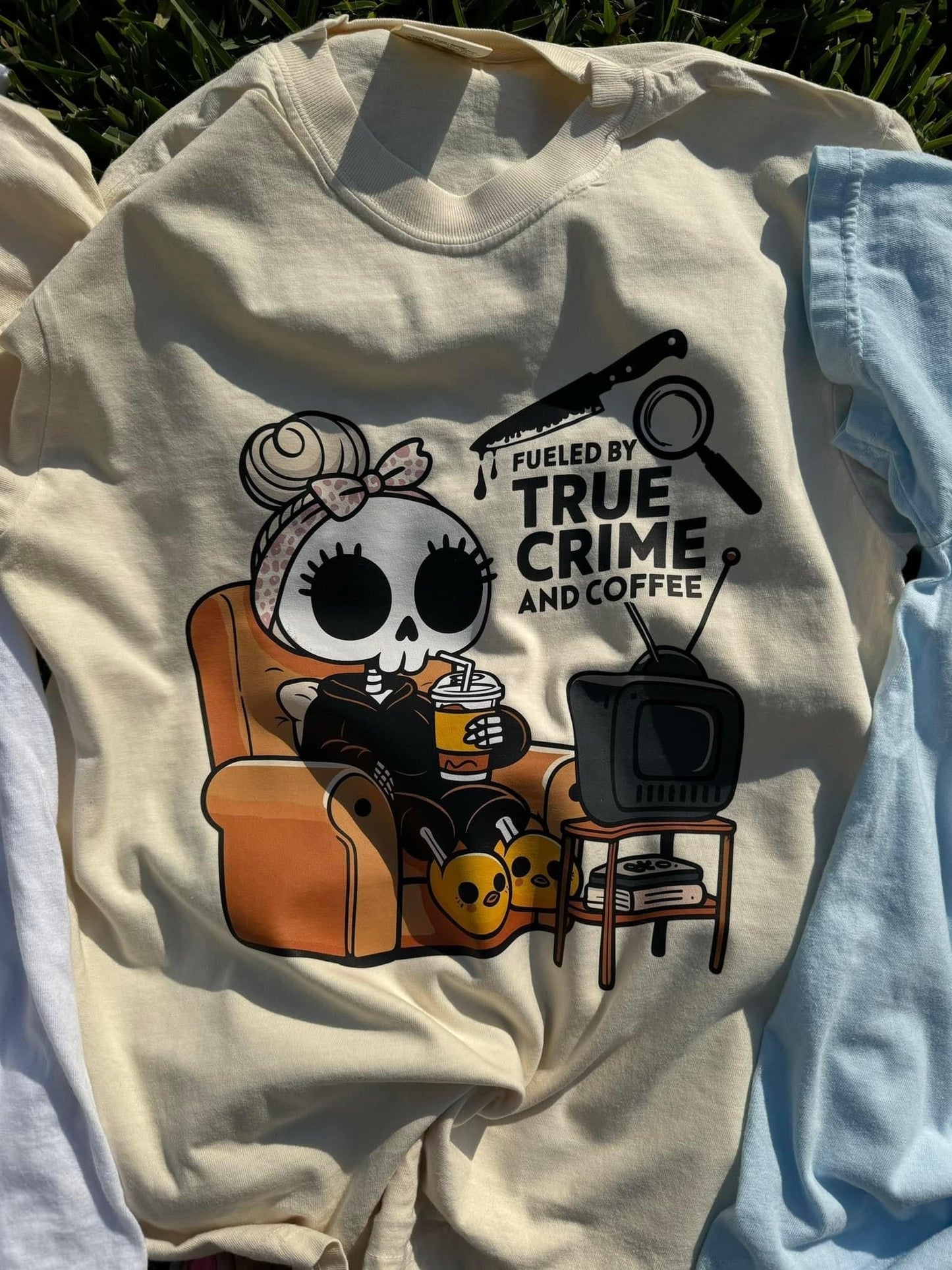 TRUE CRIME & COFFEE - DTF TRANSFER