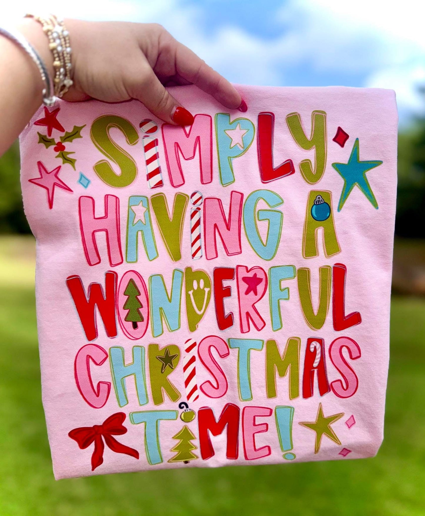 SIMPLY HAVING A WONDERFUL CHRISTMAS TIME - DTF TRANSFER