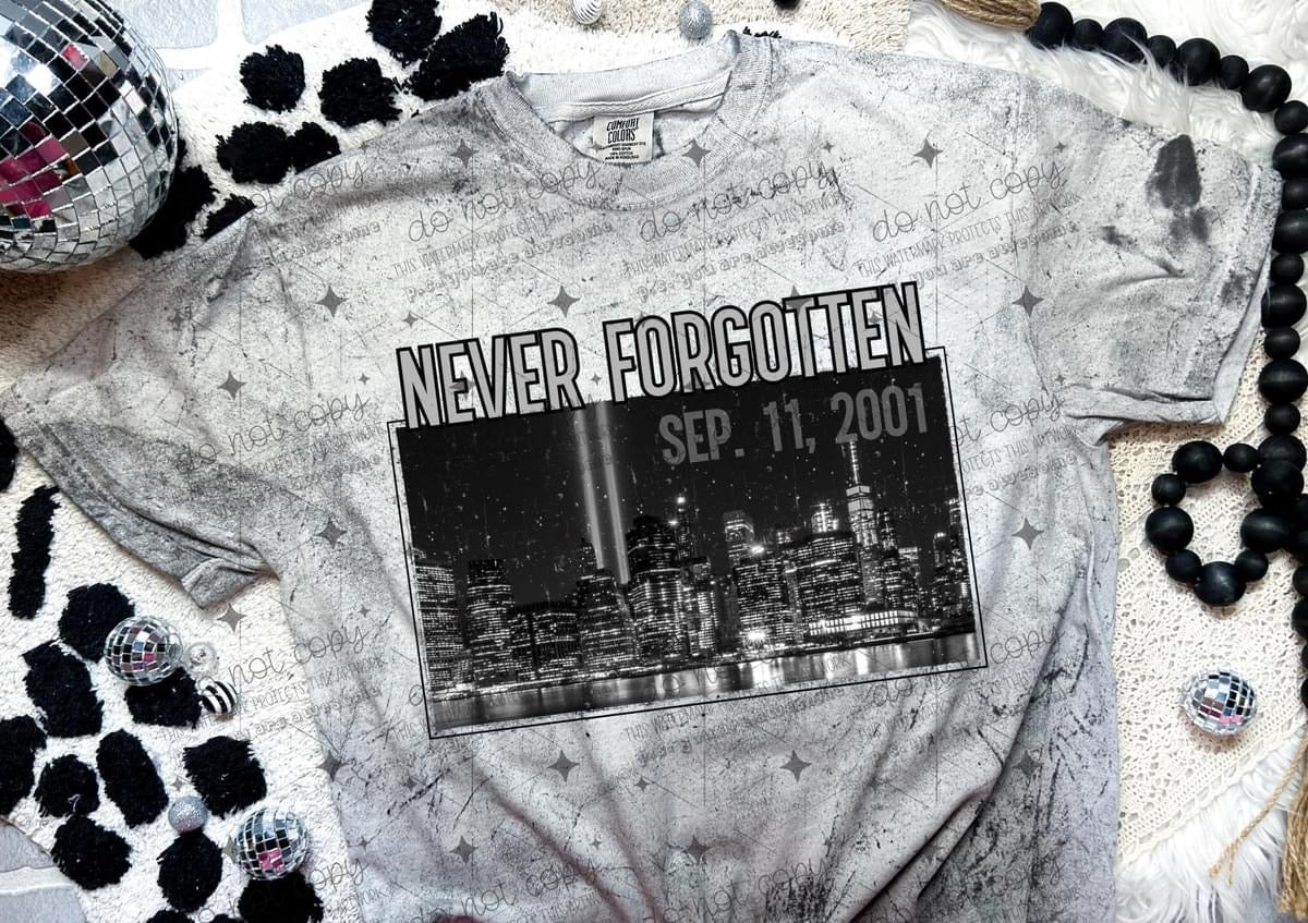 NEVER FORGOTTEN *OLLIE & CO. EXCLUSIVE* - DTF TRANSFER