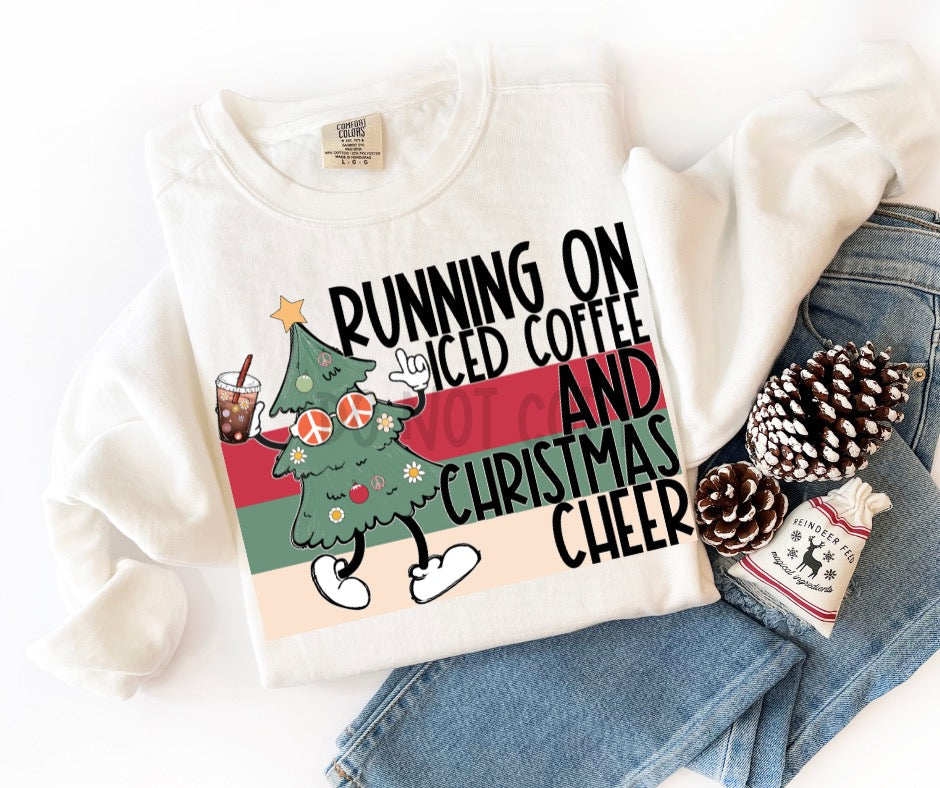 ICED COFFEE & CHRISTMAS CHEER - DTF TRANSFER