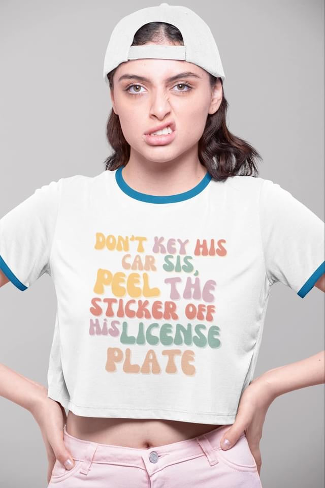 DON'T KEY HIS CAR *OLLIE & CO. EXCLUSIVE* - DTF TRANSFER