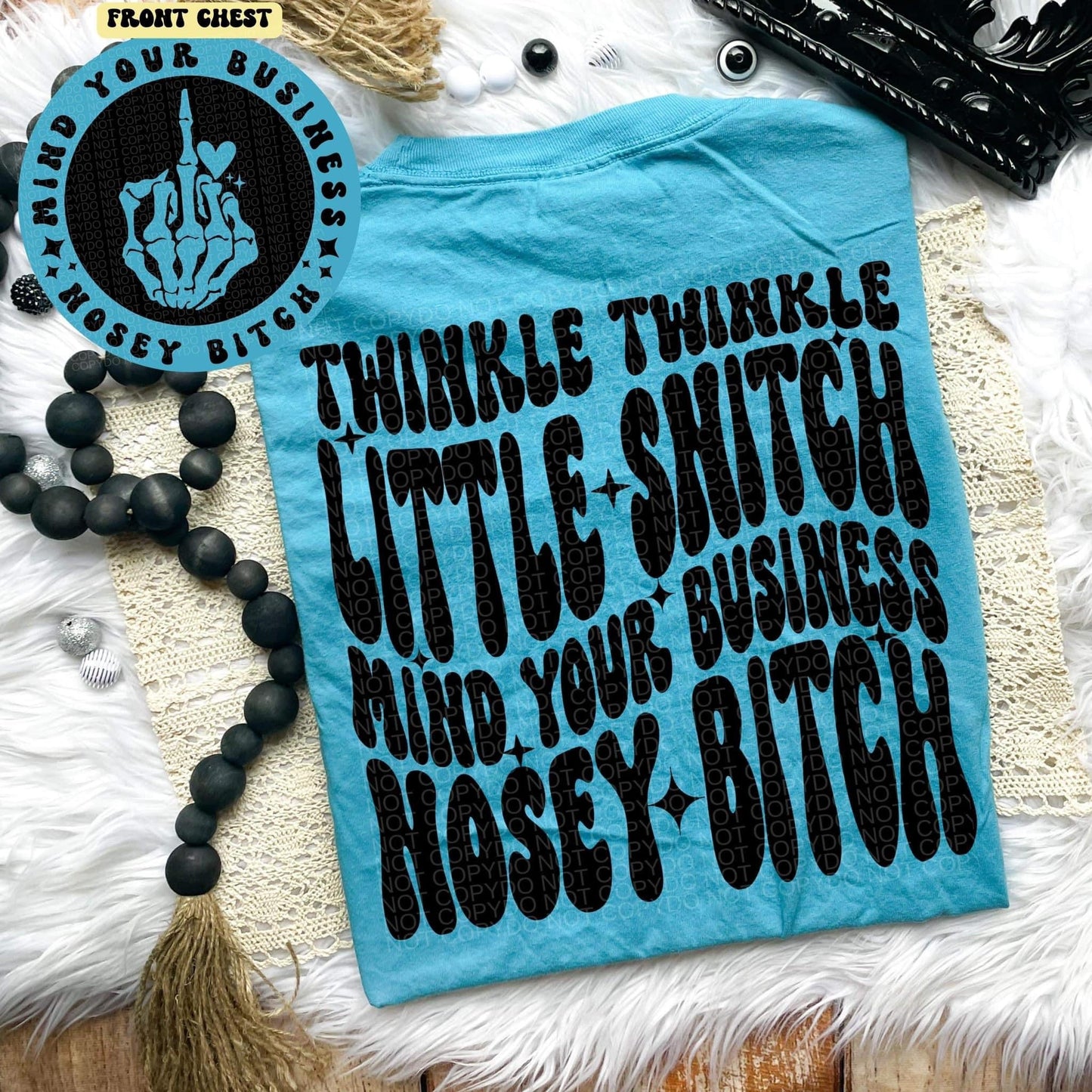 TWINKLE TWINKLE *OLLIE & CO. EXCLUSIVE* - FRONT+BACK - DTF TRANSFER
