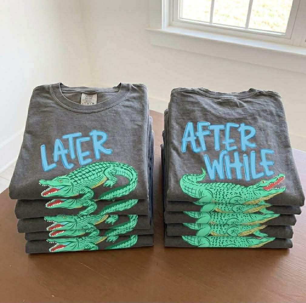 AFTER WHILE CROCODILE BOY - DTF TRANSFER