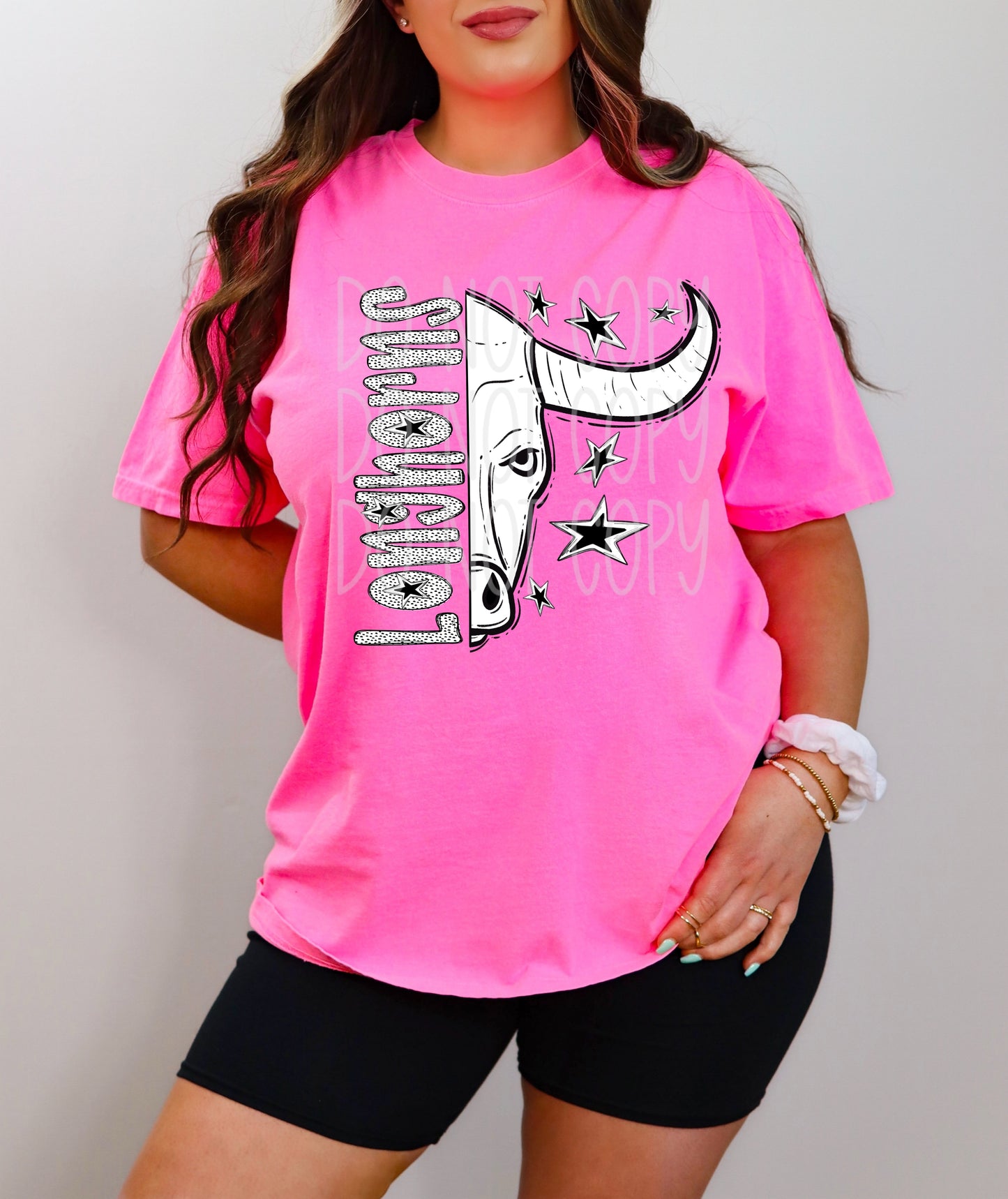 BLACK WHITE DOTTIE MASCOT - DTF TRANSFER