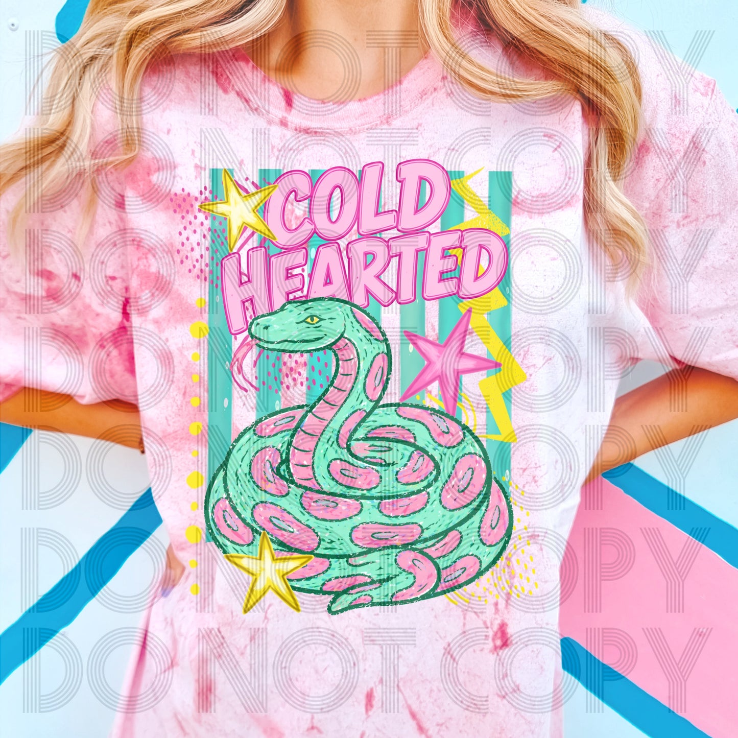 COLD HEARTED SNAKE - DTF TRANSFER