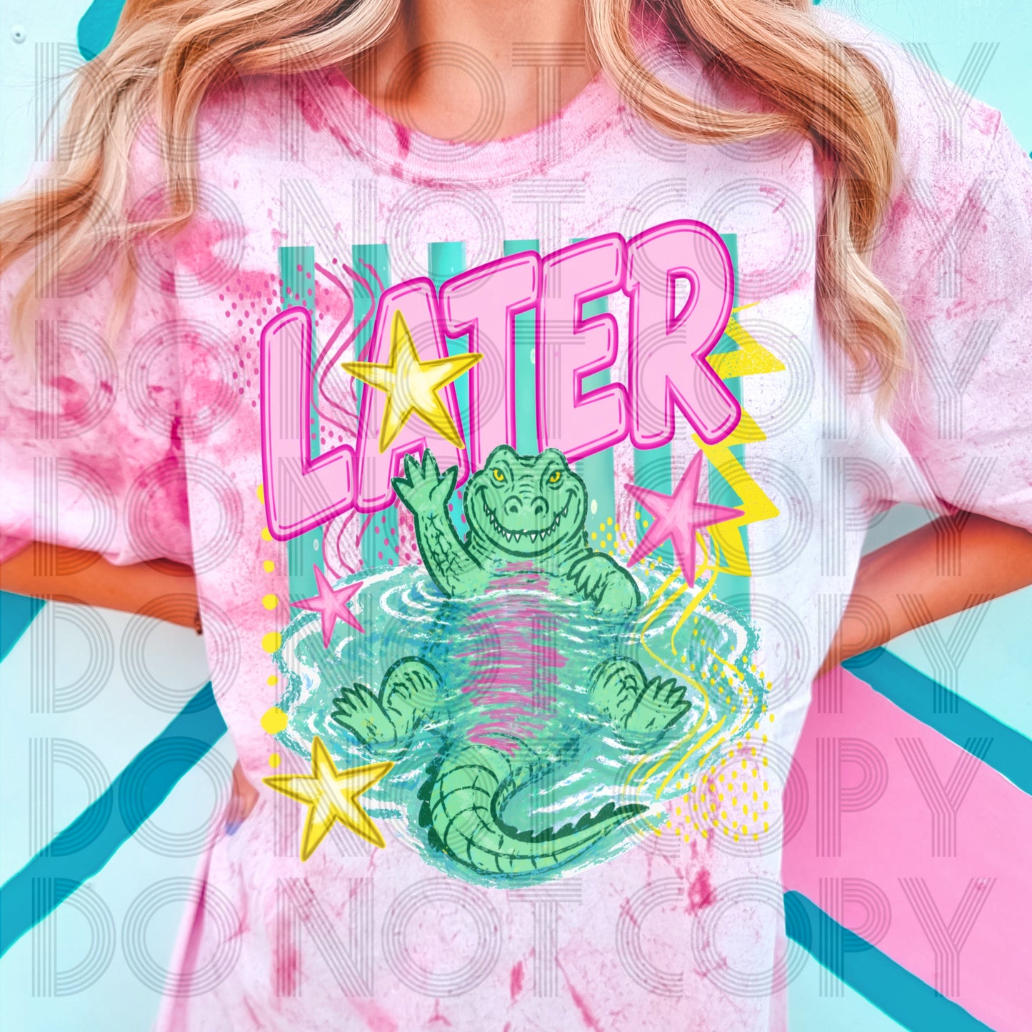 LATER GATOR - DTF TRANSFER
