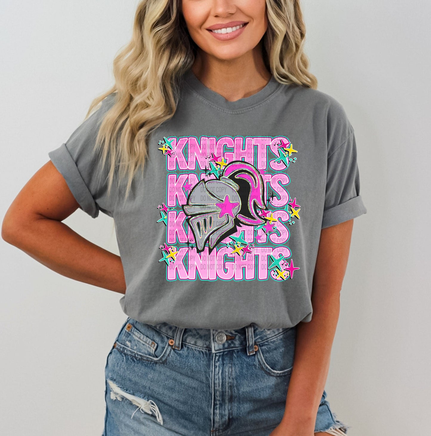 PREPPY PINK MASCOTS - DTF TRANSFER