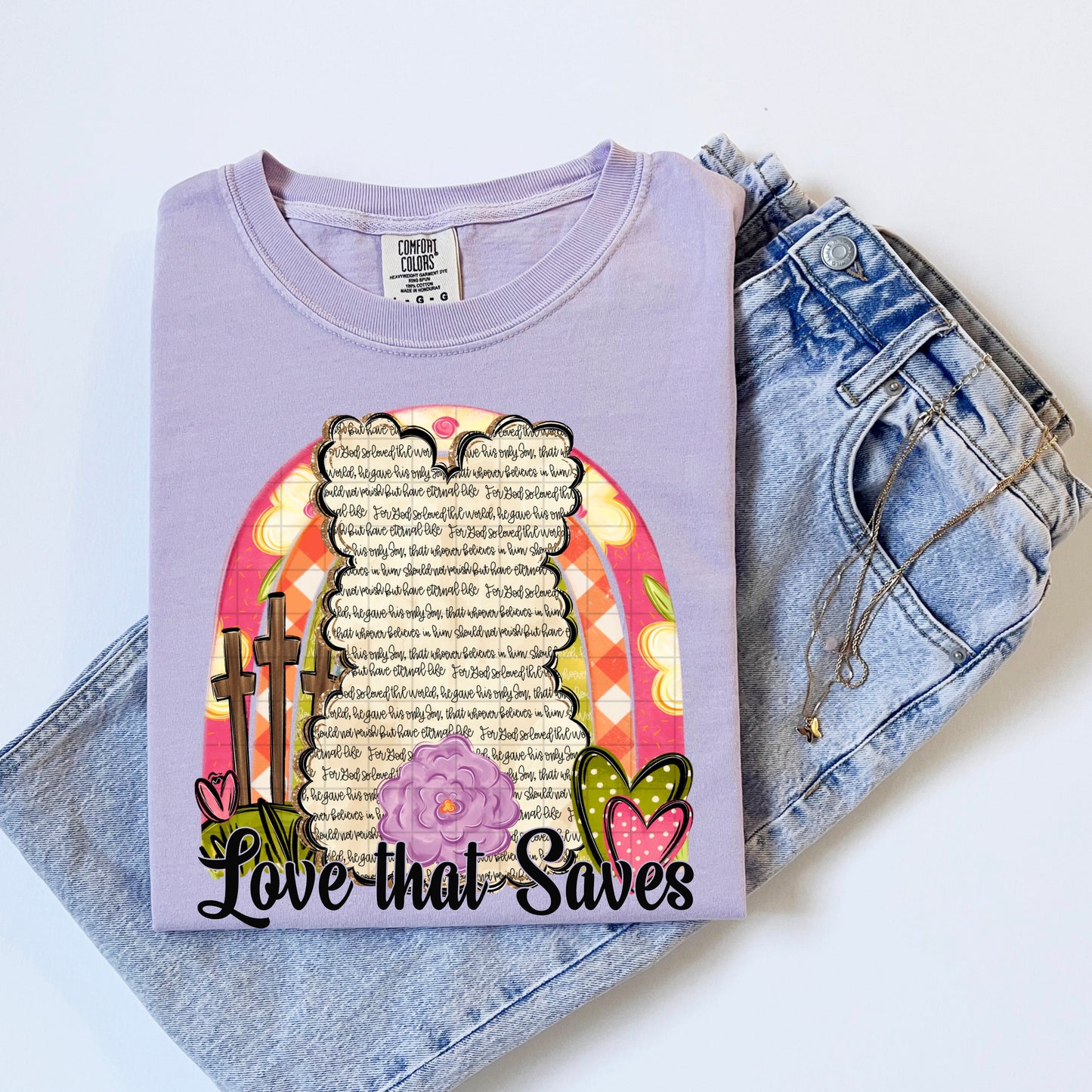 LOVE THAT SAVES - DTF TRANSFER