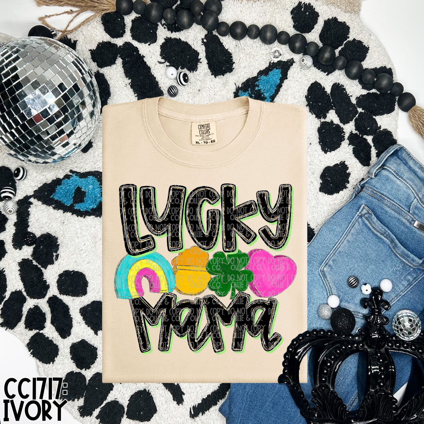 LUCKY MAMA - DTF TRANSFER