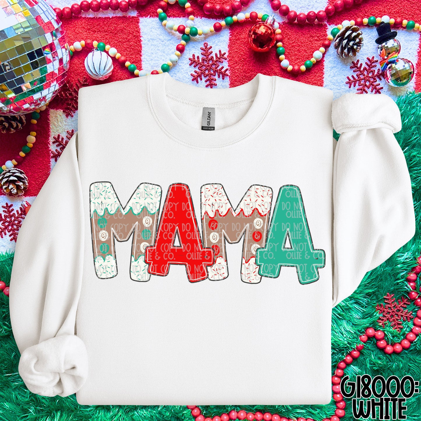 MAMA GINGERBREAD - DTF TRANSFER
