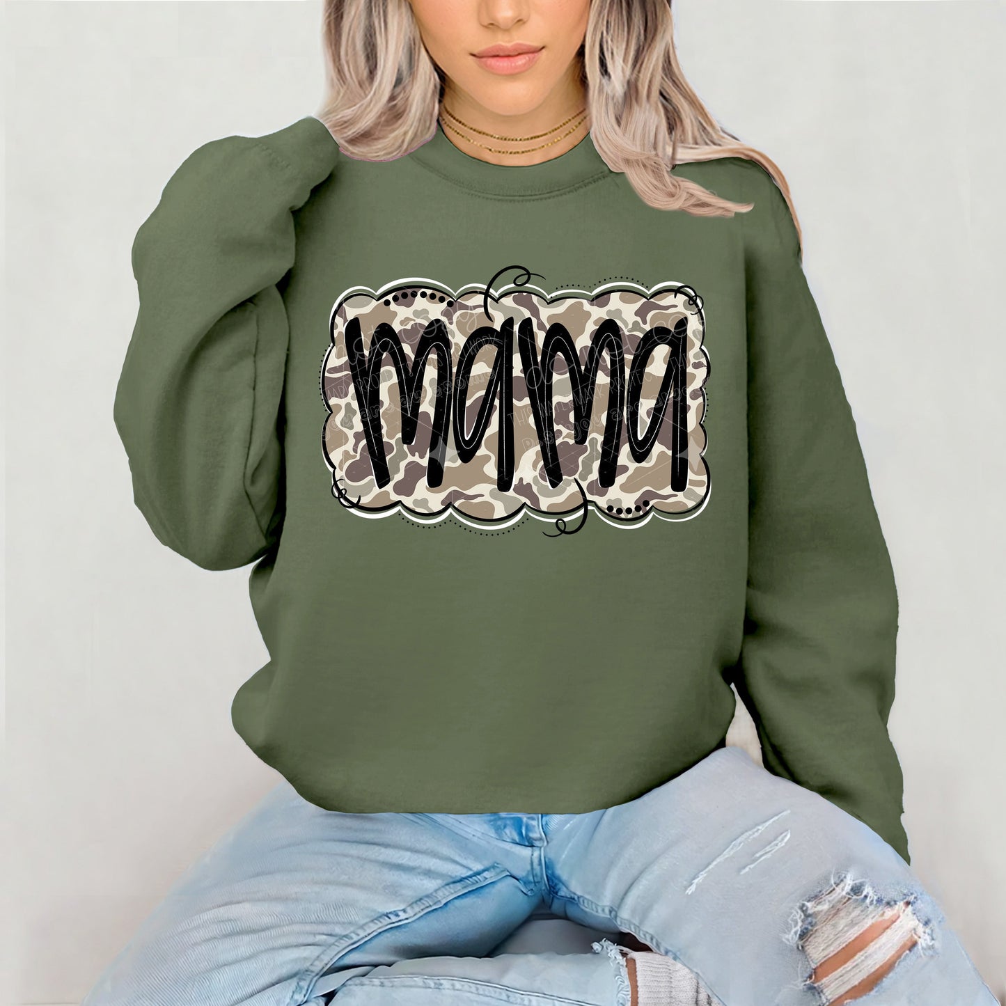 CAMO MASCOT - DTF TRANSFER
