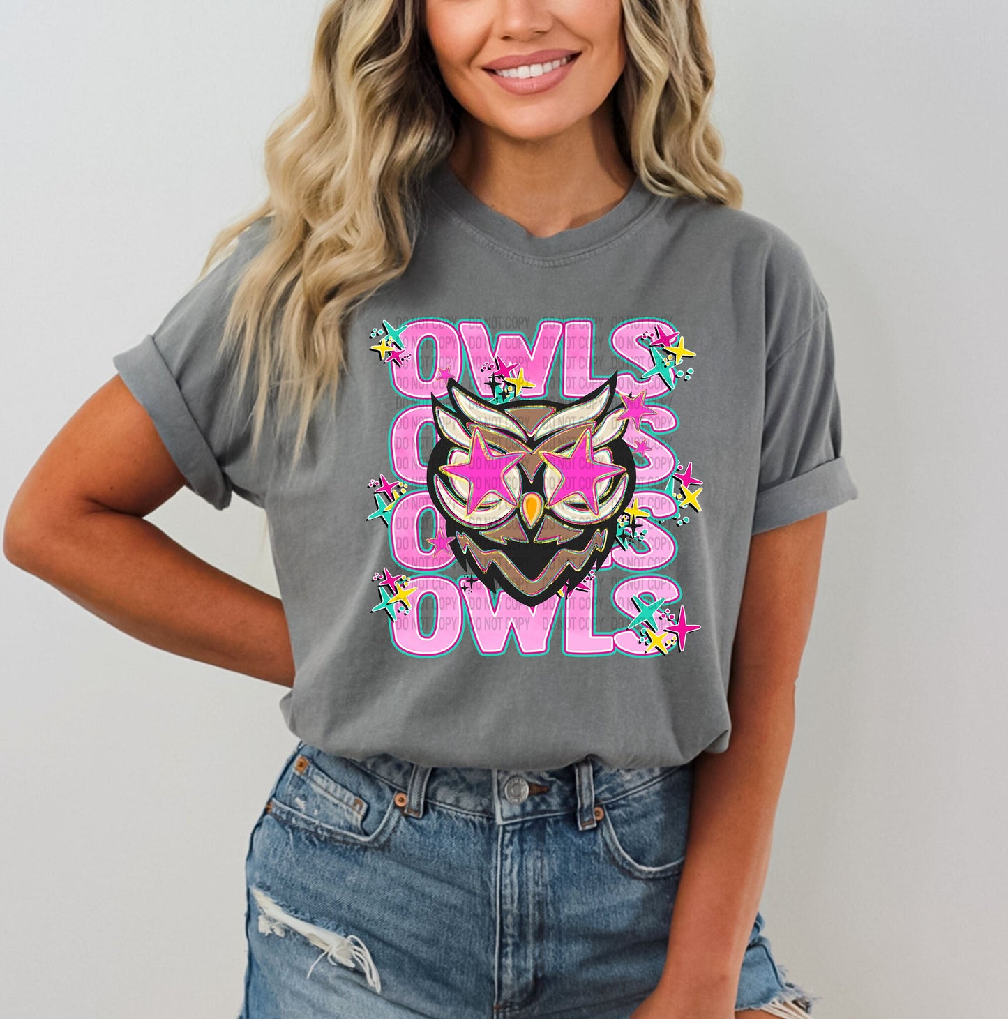 PREPPY PINK MASCOTS - DTF TRANSFER