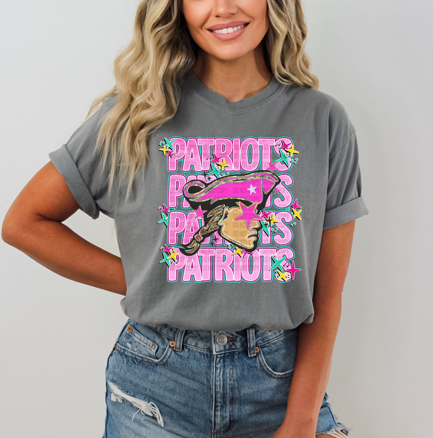 PREPPY PINK MASCOTS - DTF TRANSFER