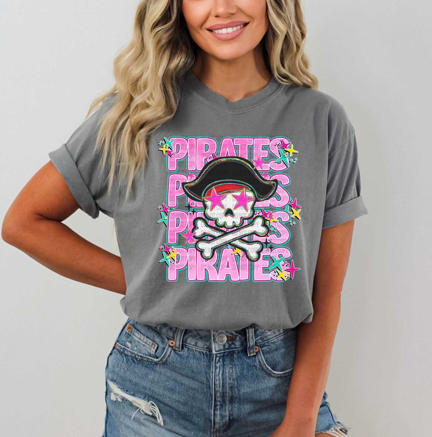 PREPPY PINK MASCOTS - DTF TRANSFER