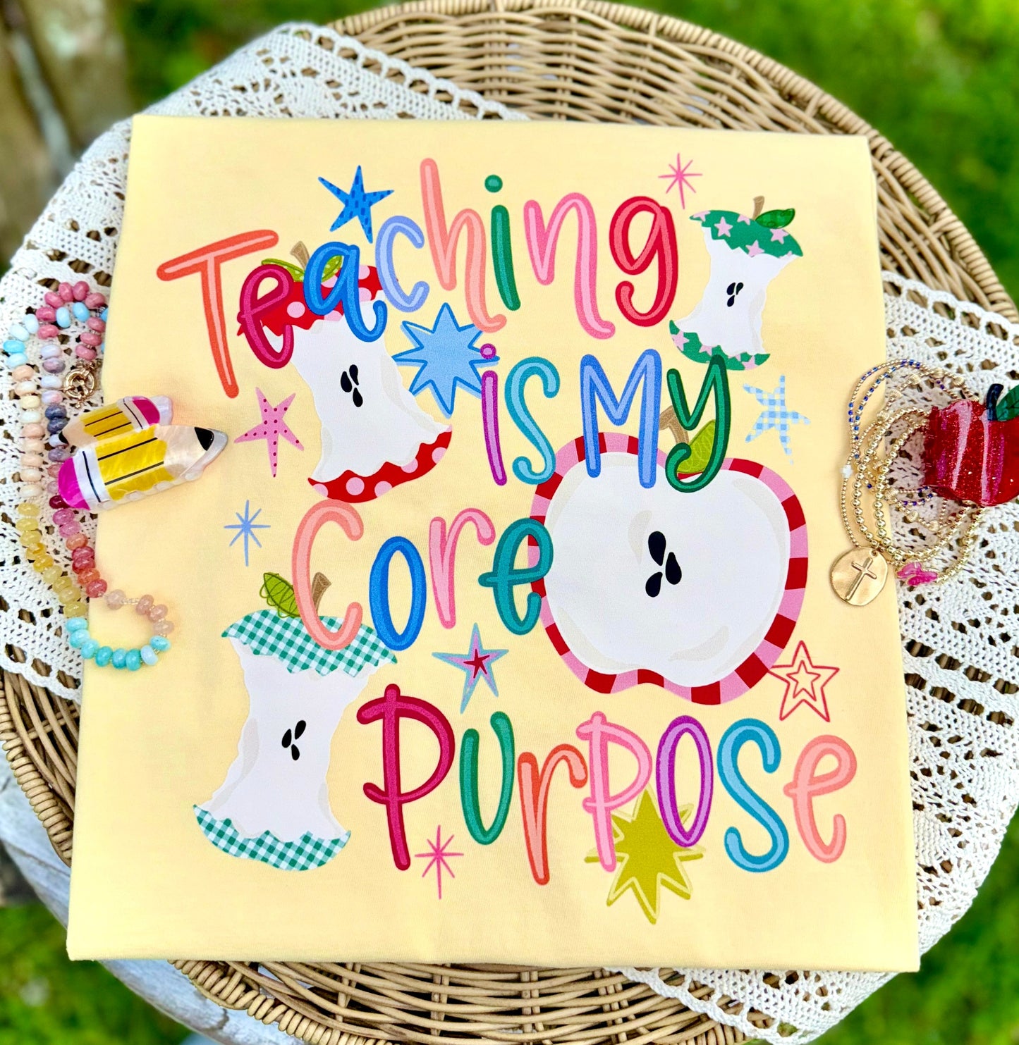 TEACHING IS MY CORE PURPOSE- DTF TRANSFER