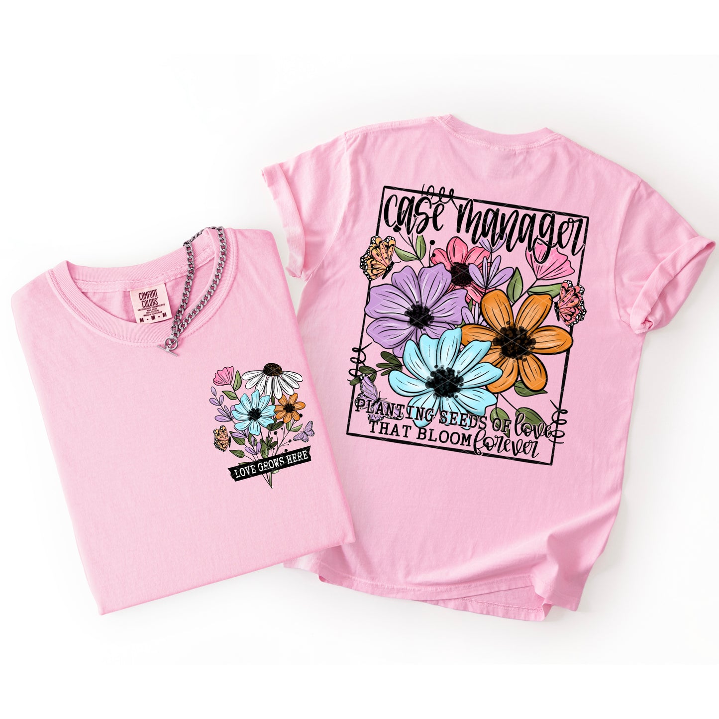 PLANTING SEEDS OF LOVE - FRONT+BACK - DTF TRANSFER