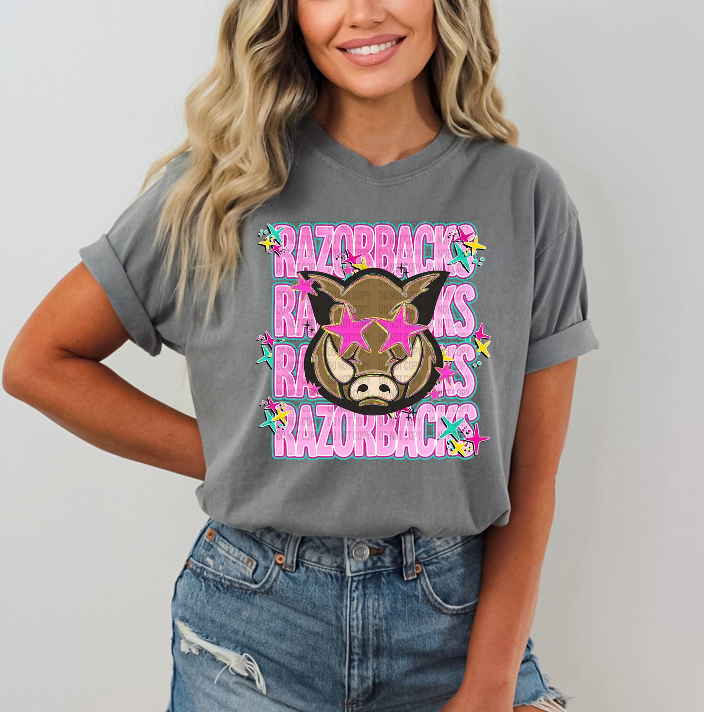 PREPPY PINK MASCOTS - DTF TRANSFER