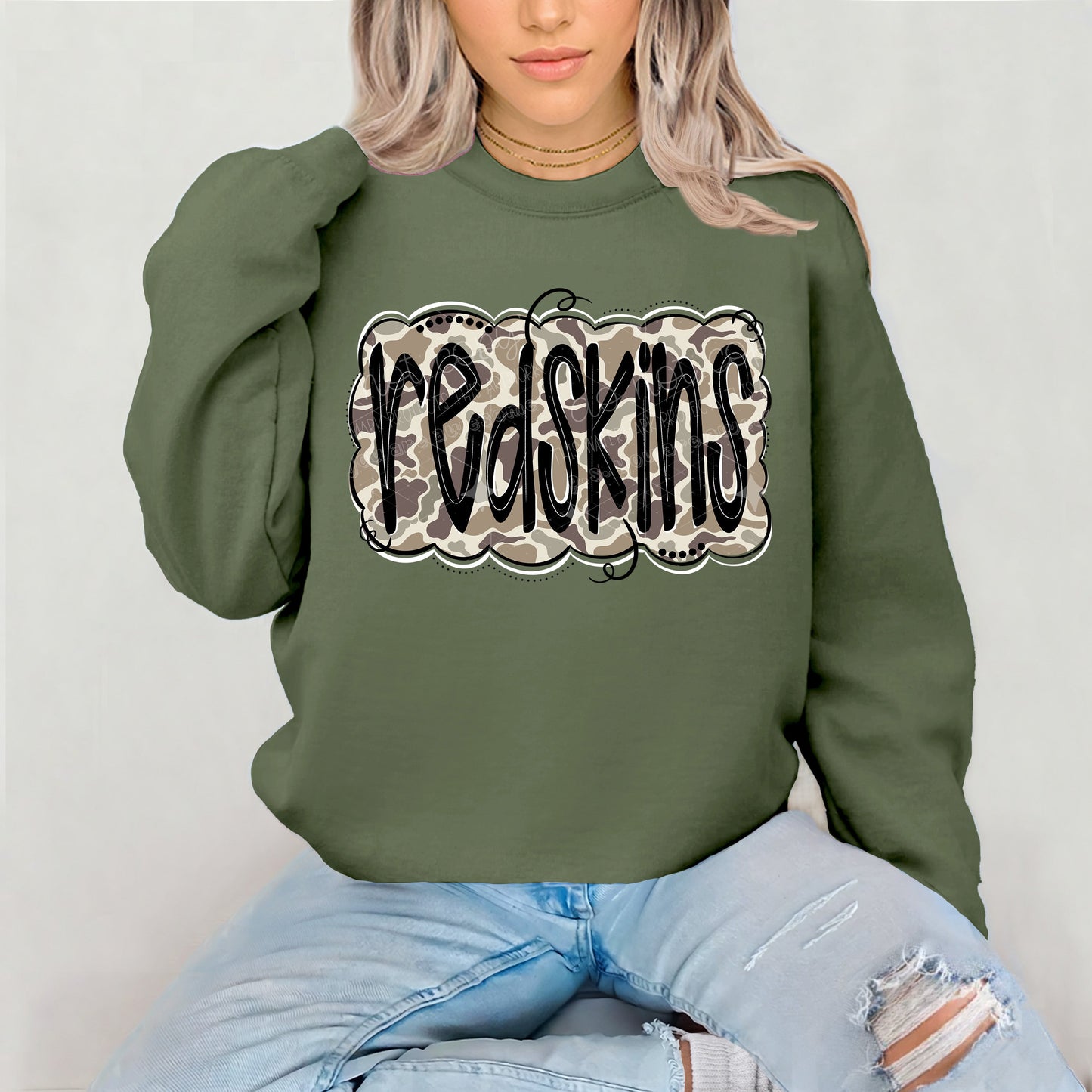 CAMO MASCOT - DTF TRANSFER