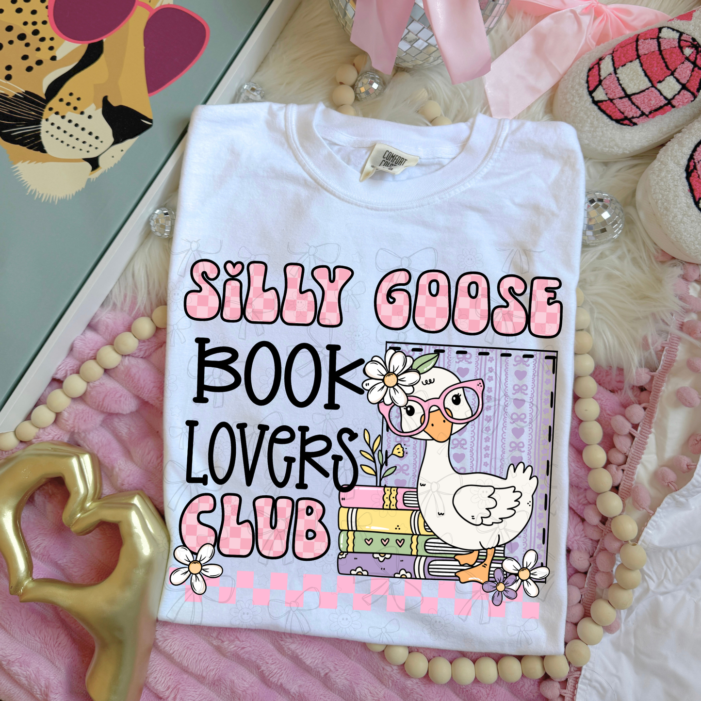 SILLY GOOSE BOOK LOVER CLUB - DTF TRANSFER